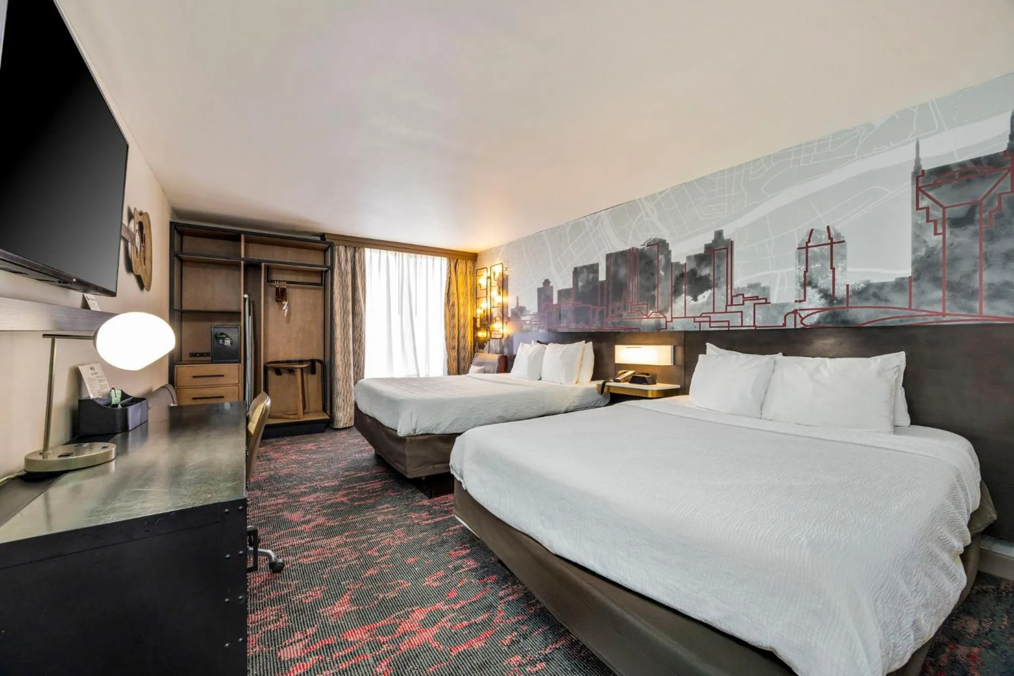 Property building, Bed in Best Western Downtown PLUS Music Row
