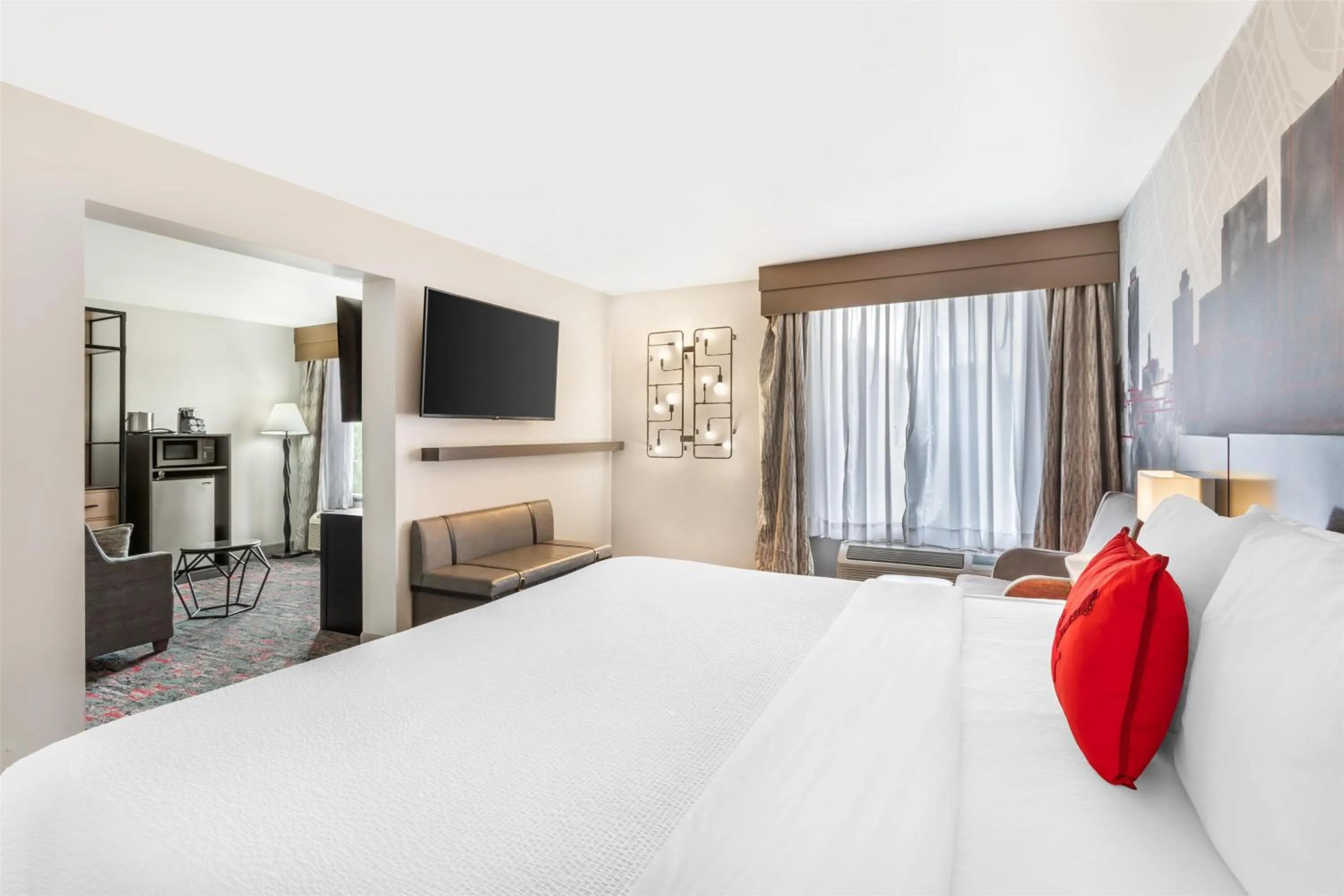 Bedroom, Bed in Best Western Downtown PLUS Music Row