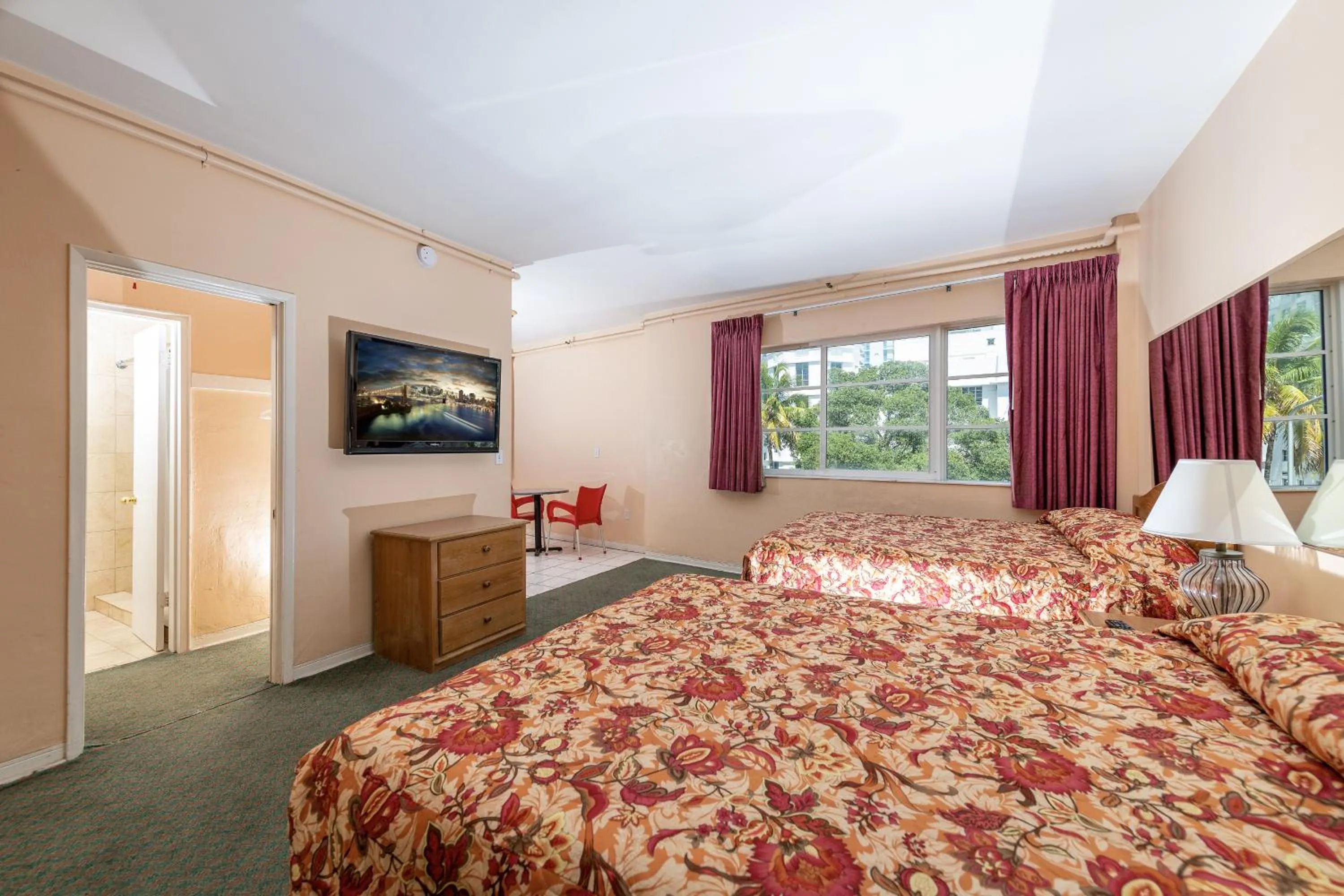 Bed in Parisian Hotel