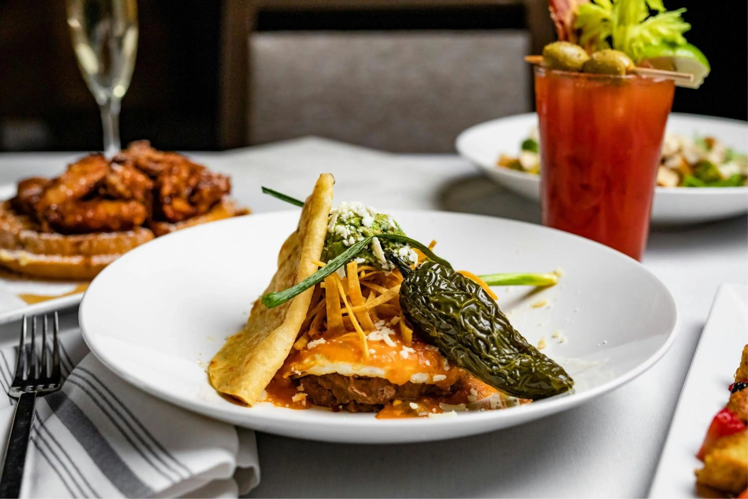 Restaurant/places to eat in The Westin Oaks Houston at the Galleria