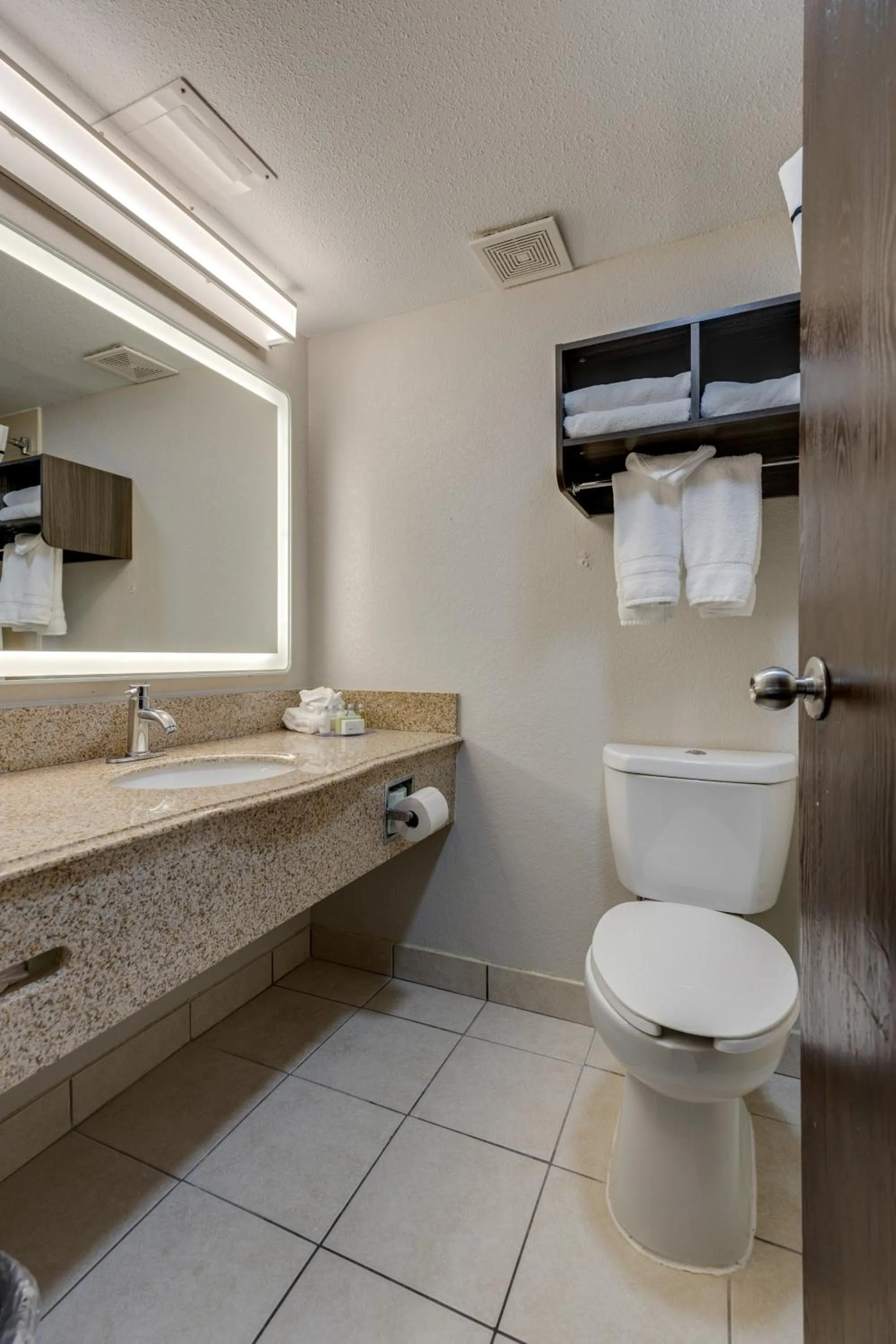 Toilet in Alexis Inn and Suites Hotel