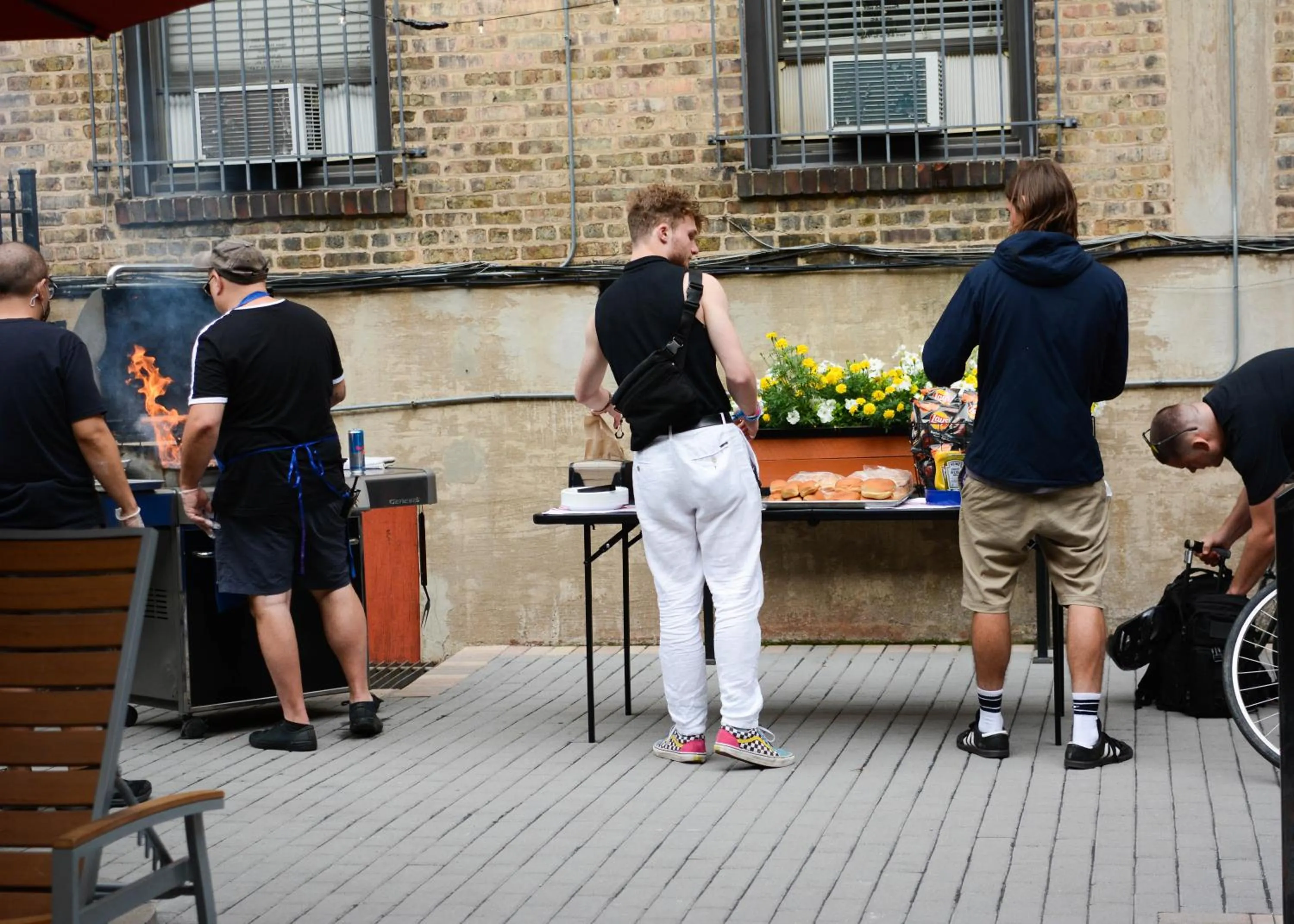 Staff in Chicago Getaway Hostel