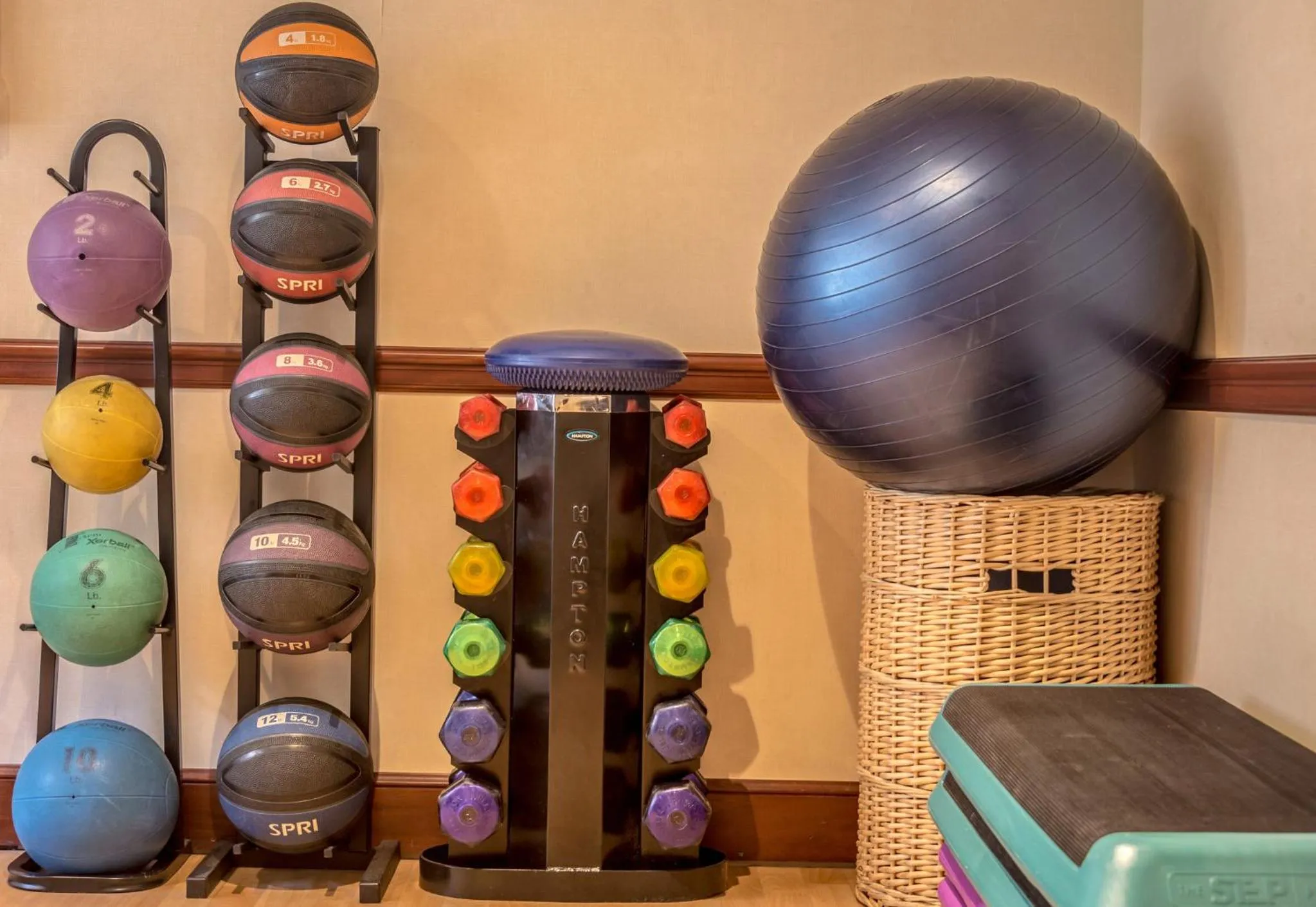 Fitness centre/facilities in Omni San Francisco