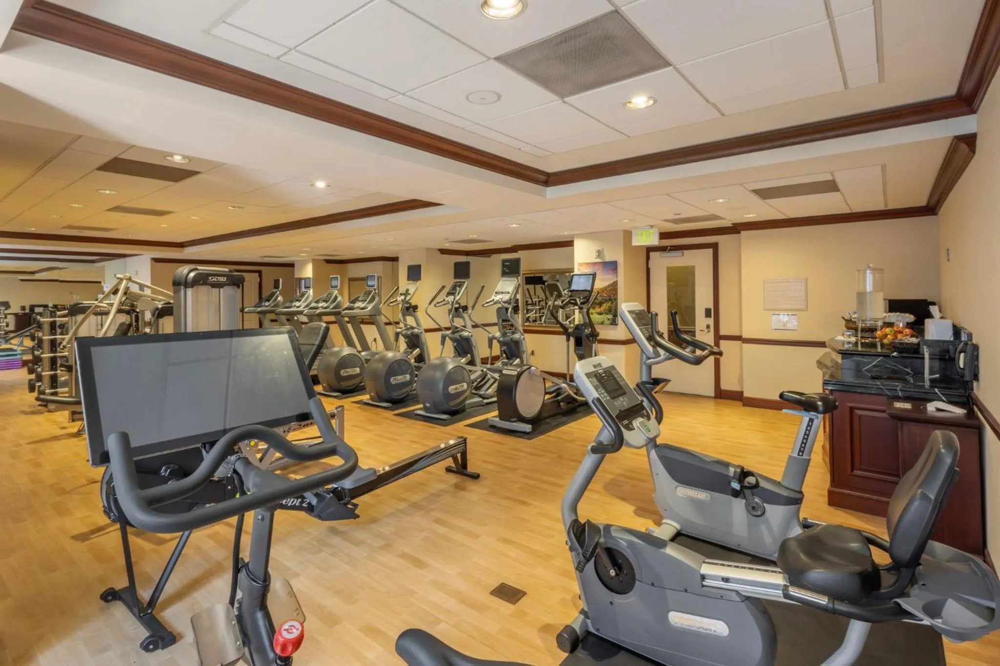Fitness centre/facilities in Omni San Francisco
