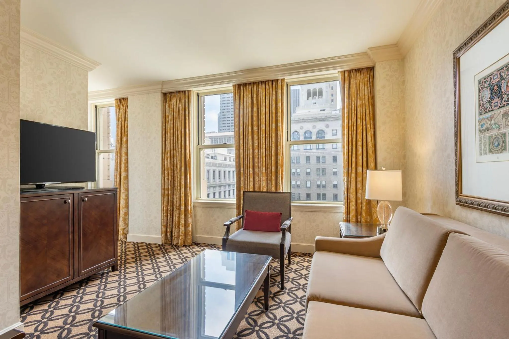 Living room in Omni San Francisco
