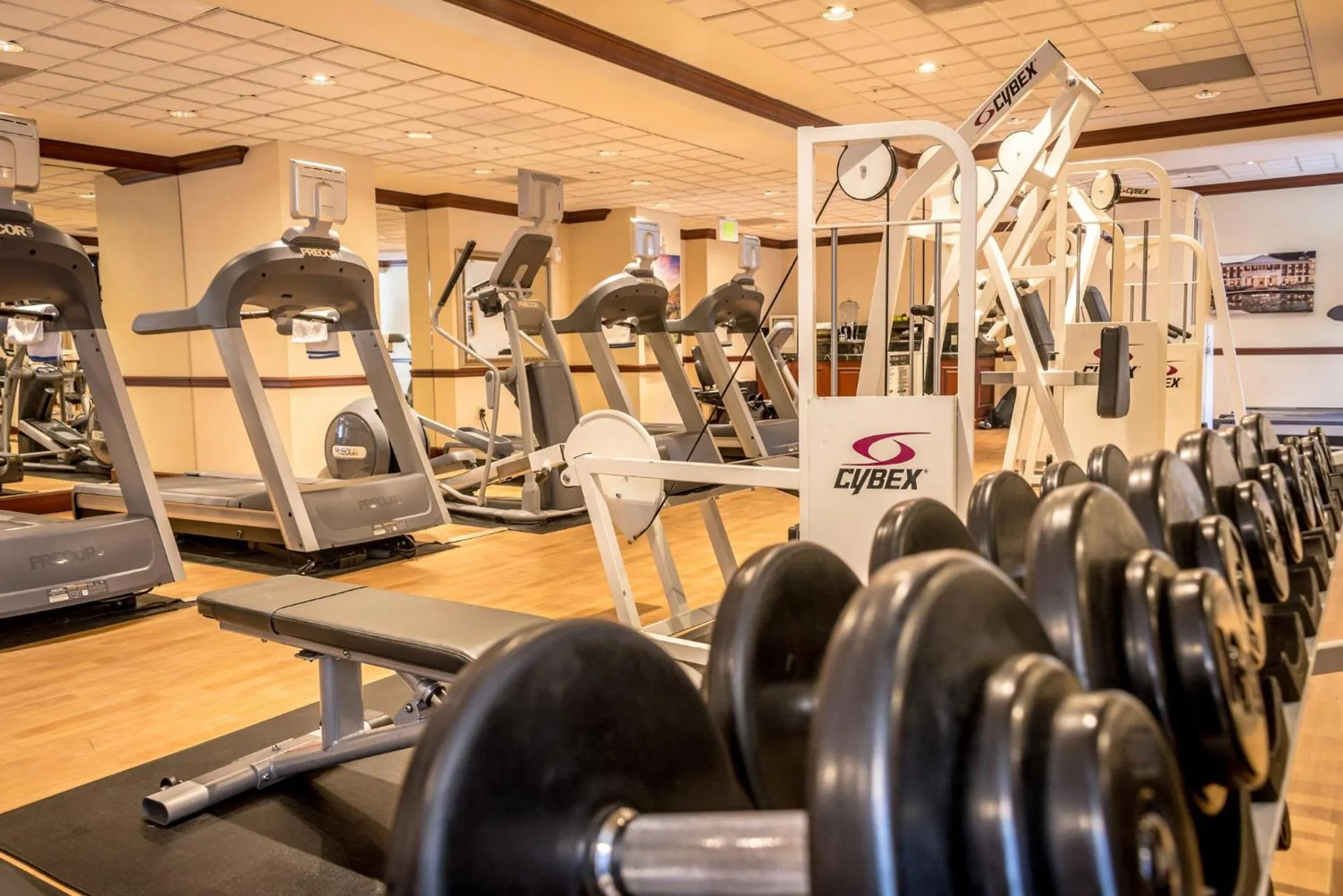 Fitness centre/facilities in Omni San Francisco