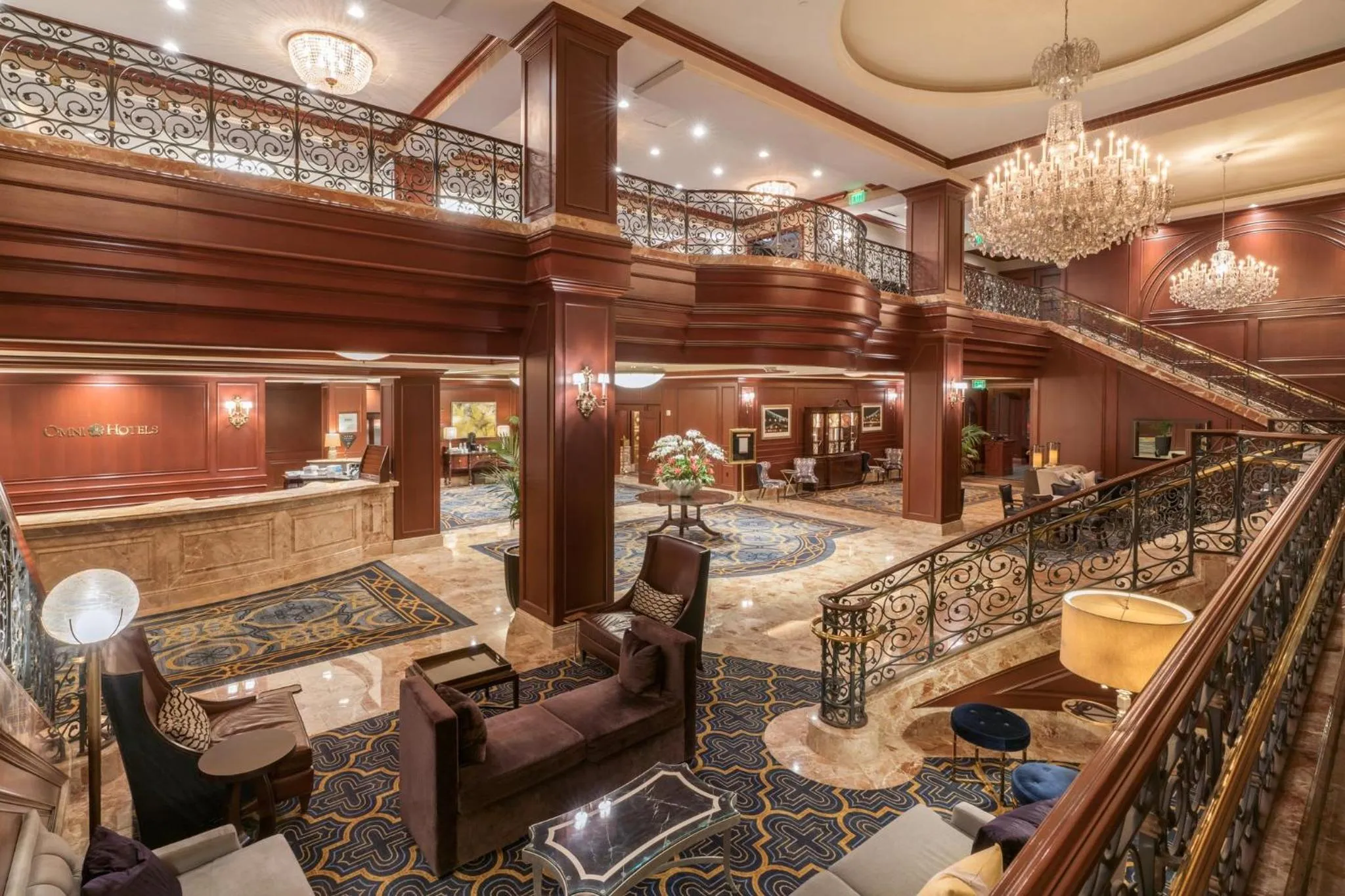 Lobby or reception in Omni San Francisco