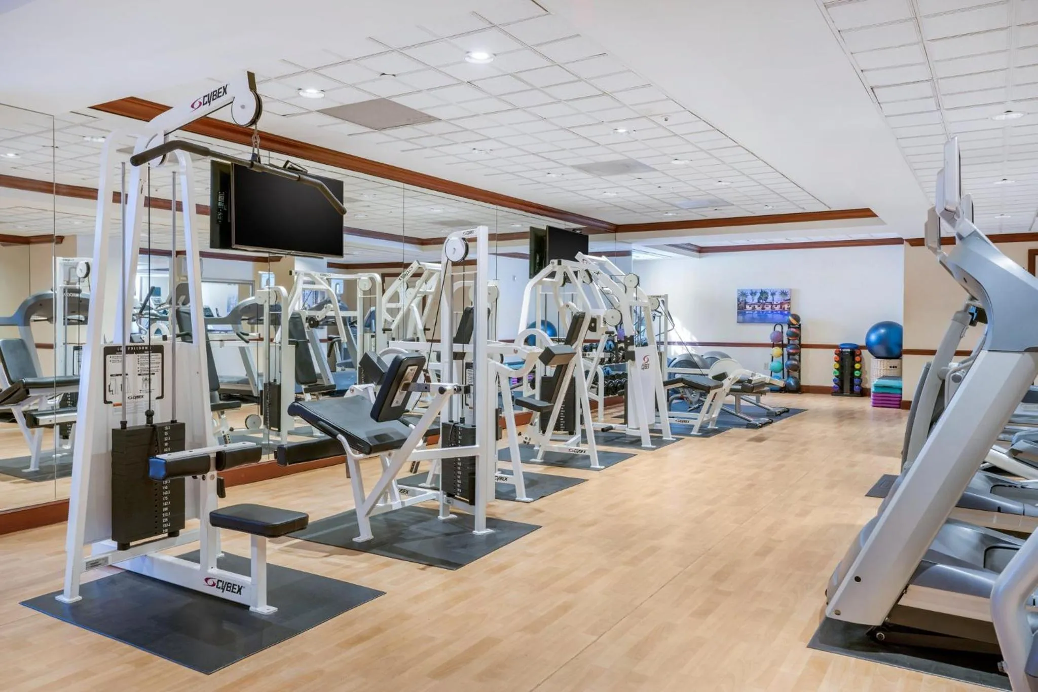 Fitness centre/facilities in Omni San Francisco