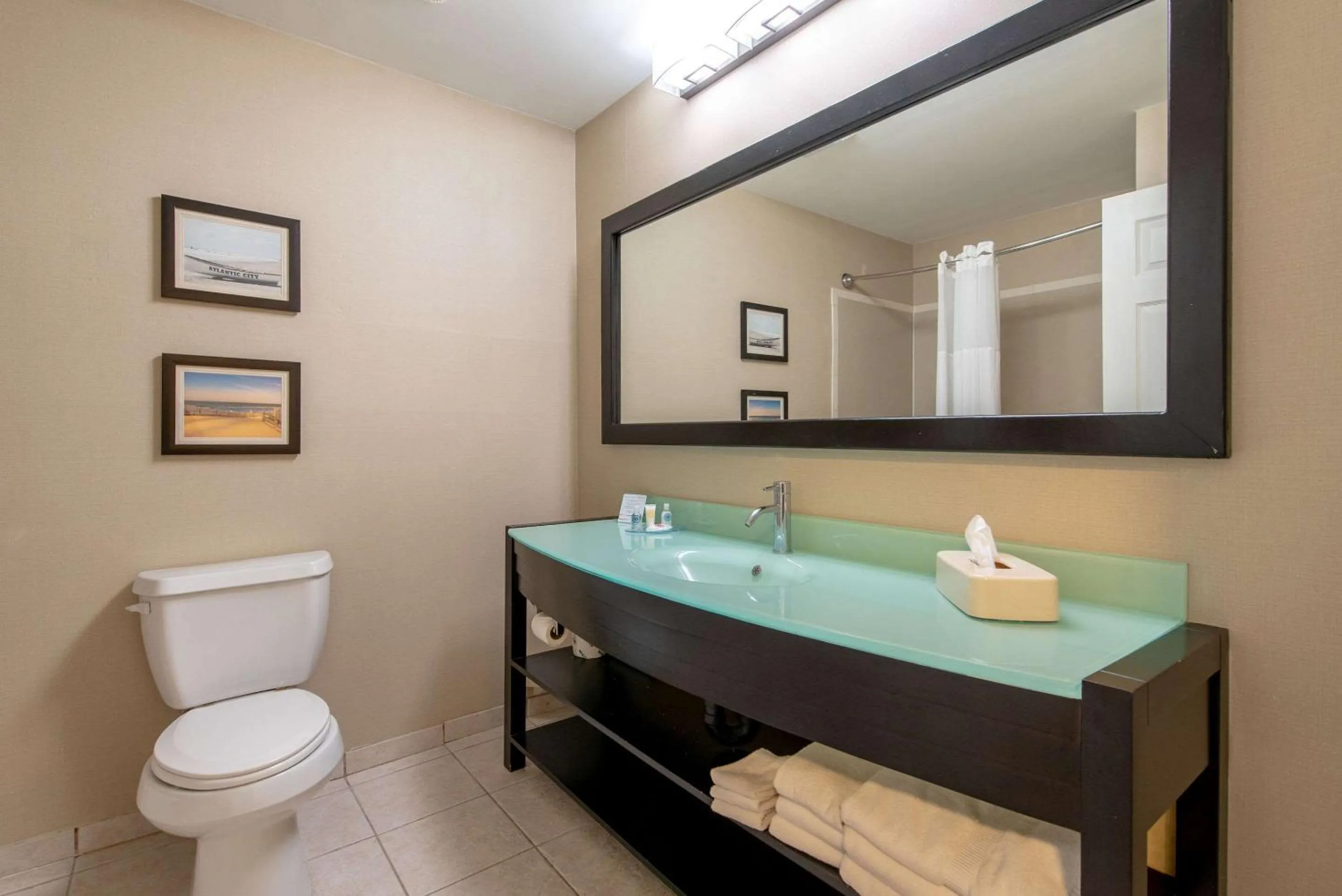 Bathroom in Comfort Suites Atlantic City North