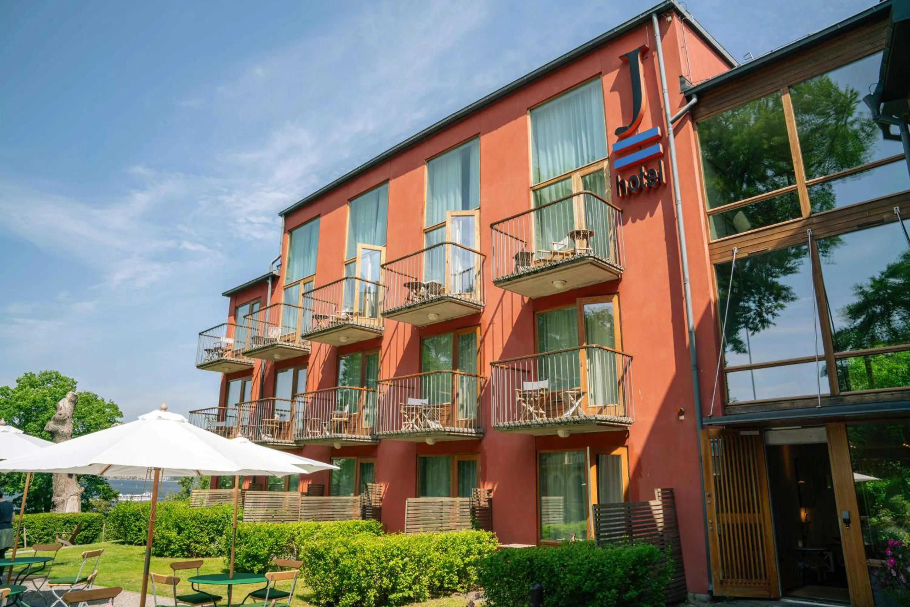 Facade/entrance in Hotel J, Stockholm, a Member of Design Hotels