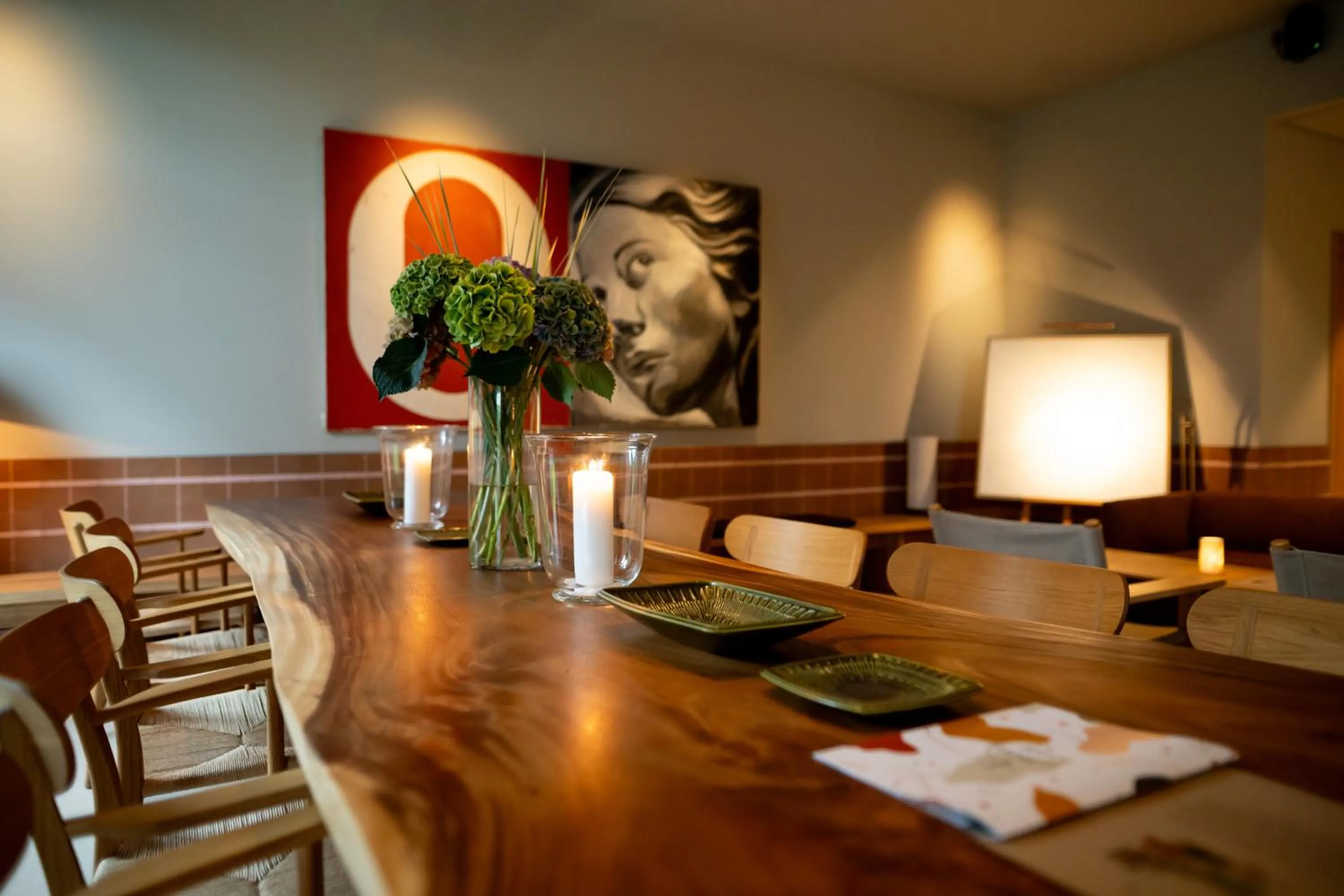 Lobby or reception in Hotel J, Stockholm, a Member of Design Hotels