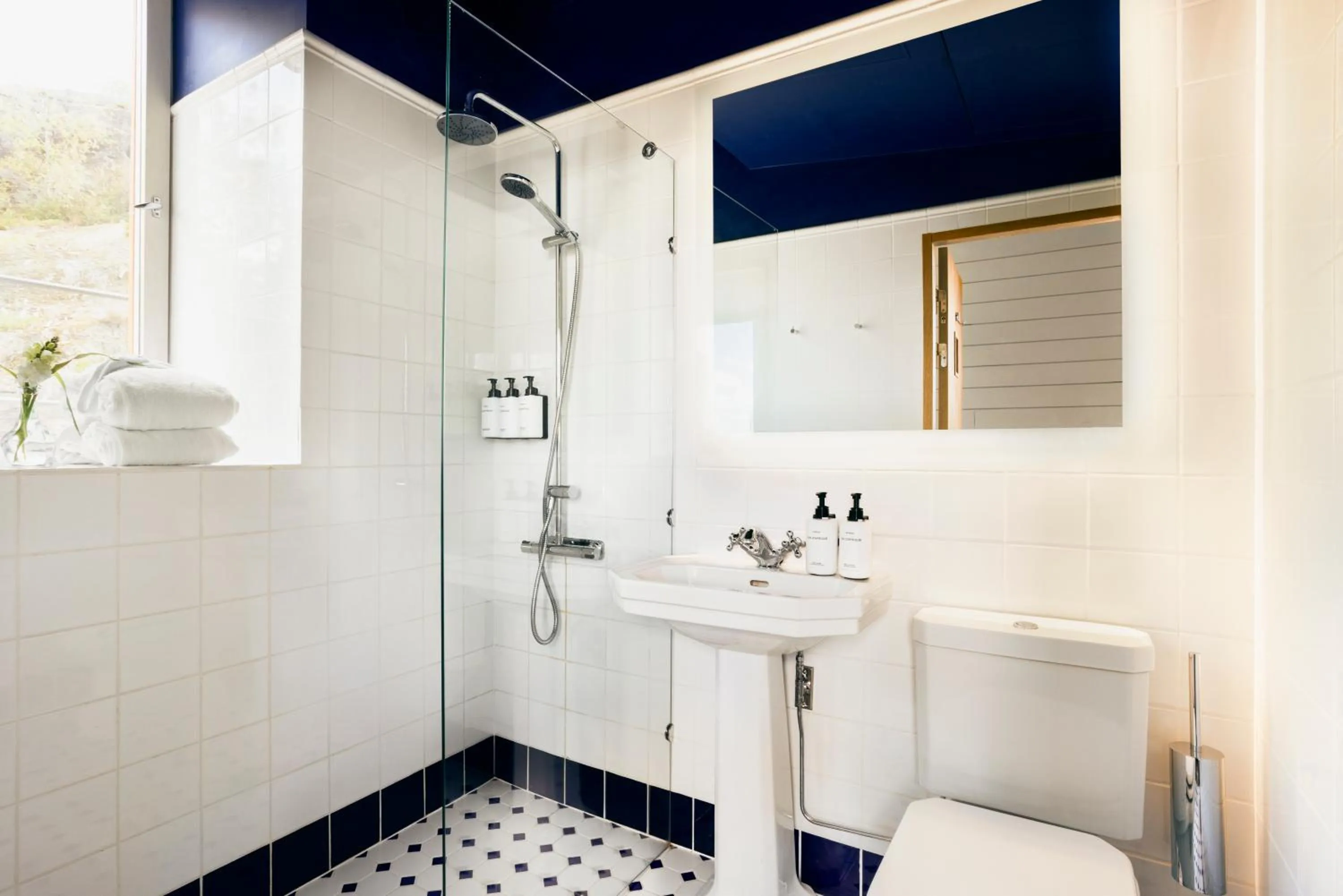 Bathroom in Hotel J, Stockholm, a Member of Design Hotels