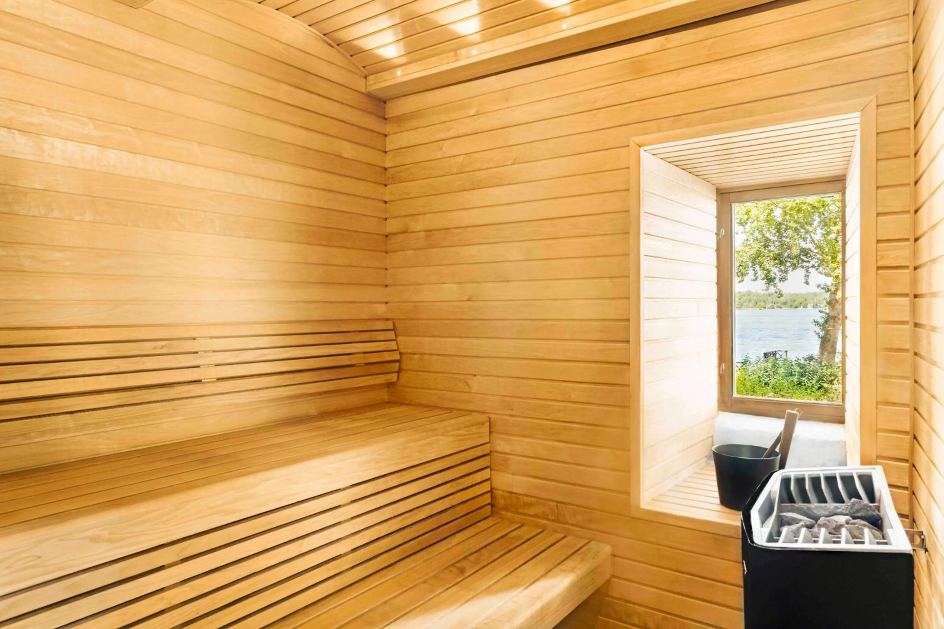 Sauna in Hotel J, Stockholm, a Member of Design Hotels