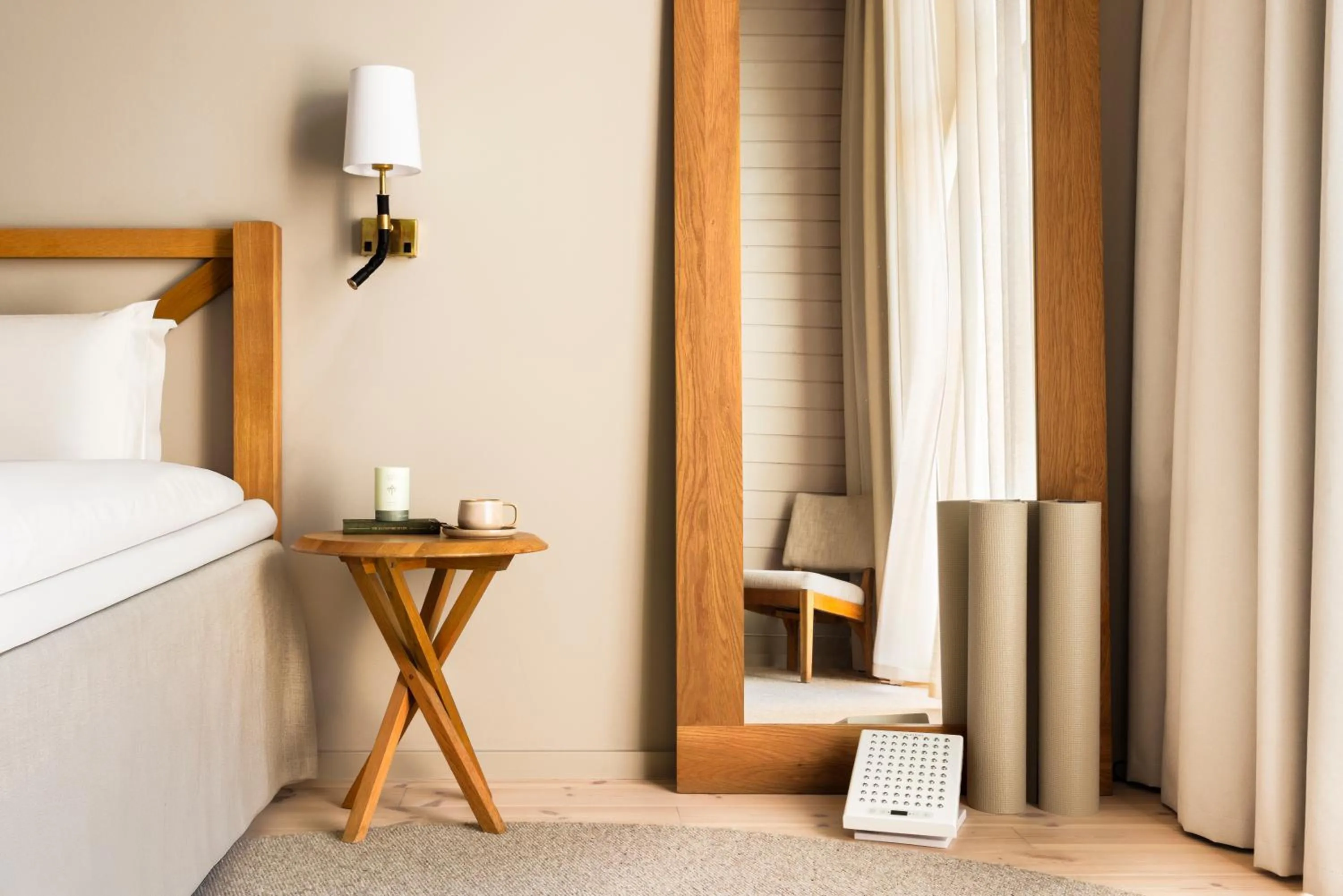 Bedroom, Bed in Hotel J, Stockholm, a Member of Design Hotels