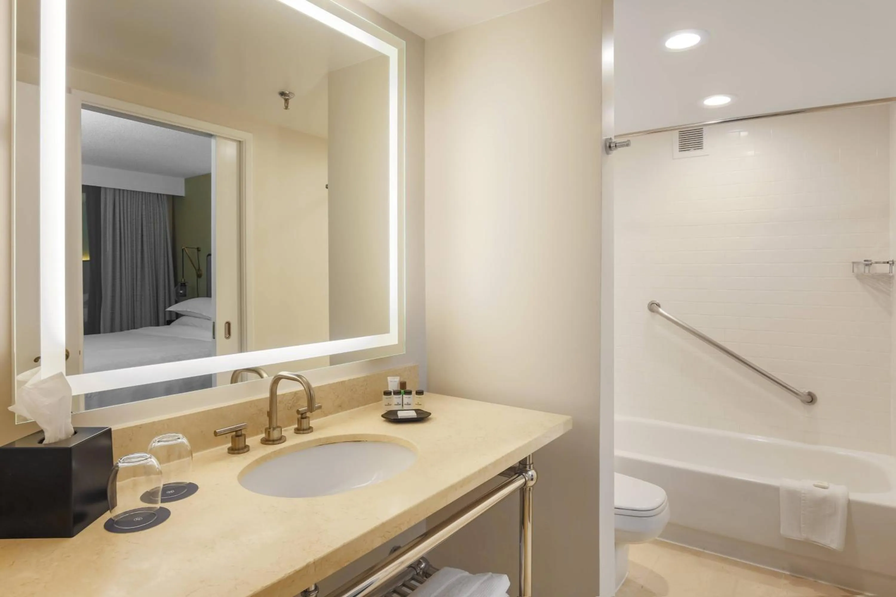 Bathroom in Sheraton Suites Market Center Dallas