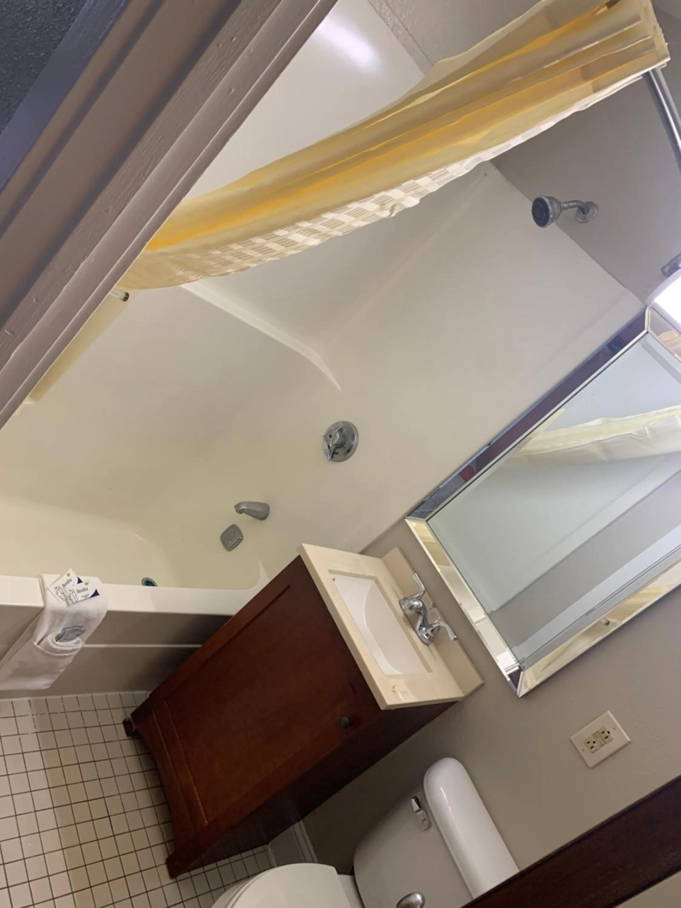 Bathroom in Orbits Inn