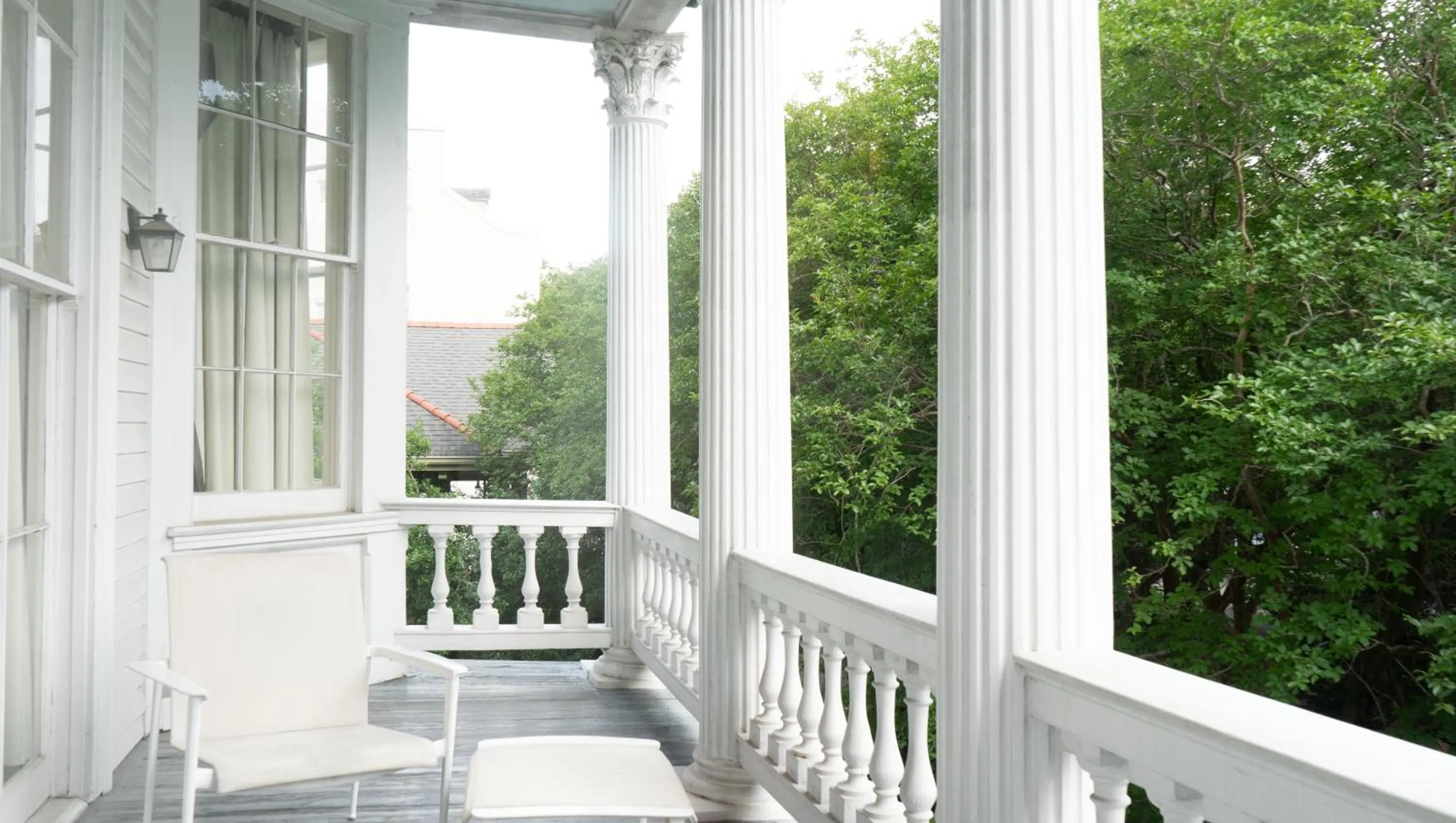 Balcony/Terrace in Melrose Mansion
