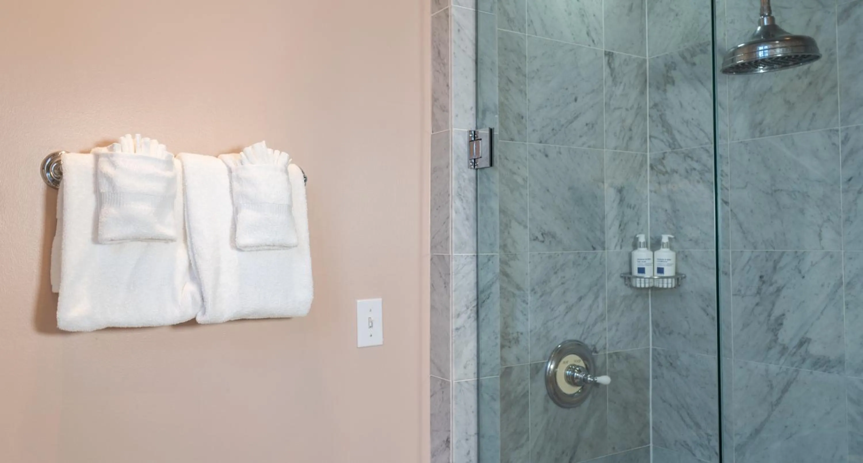 Shower in Melrose Mansion