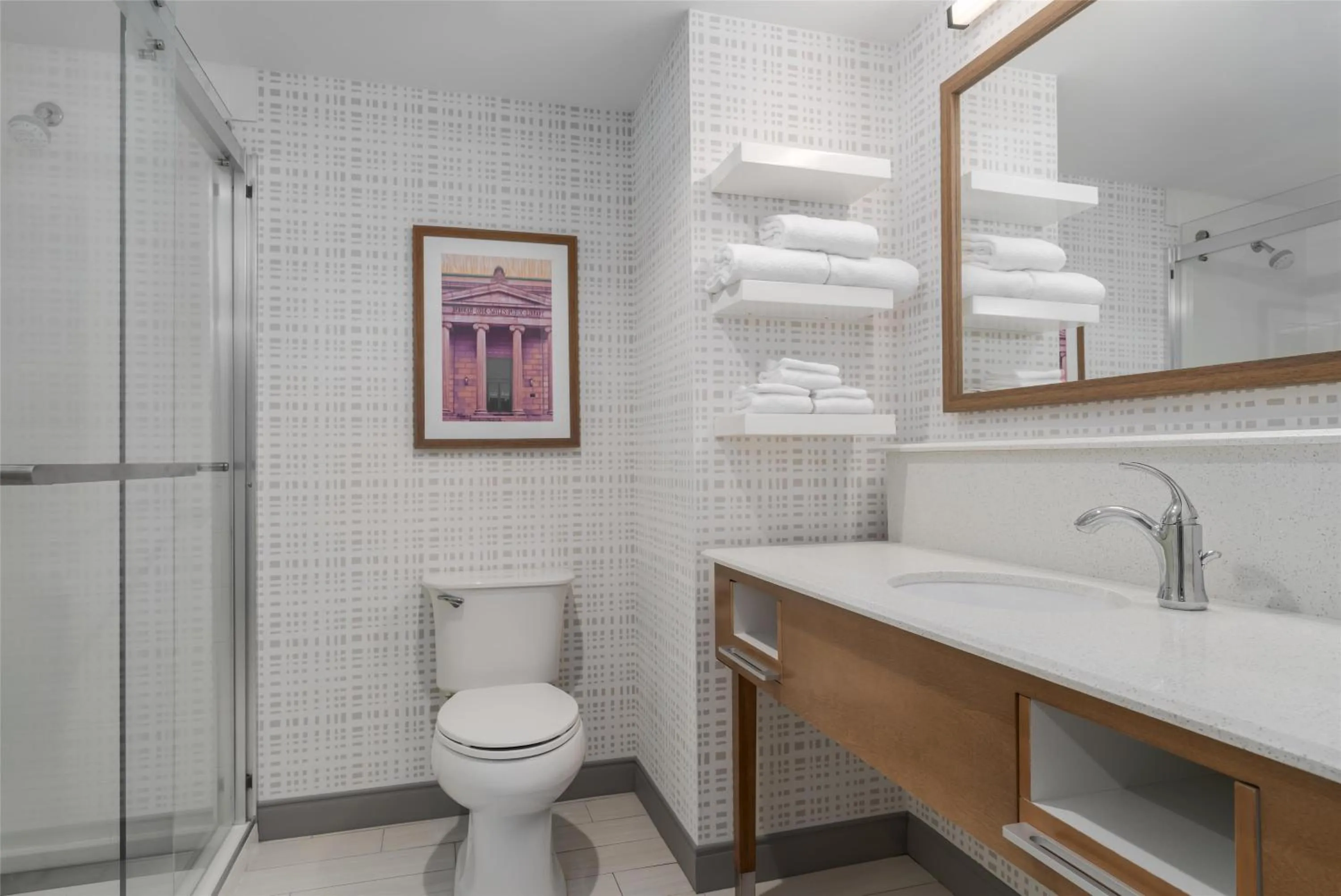 Bathroom in Hampton Inn-Pawtucket, RI