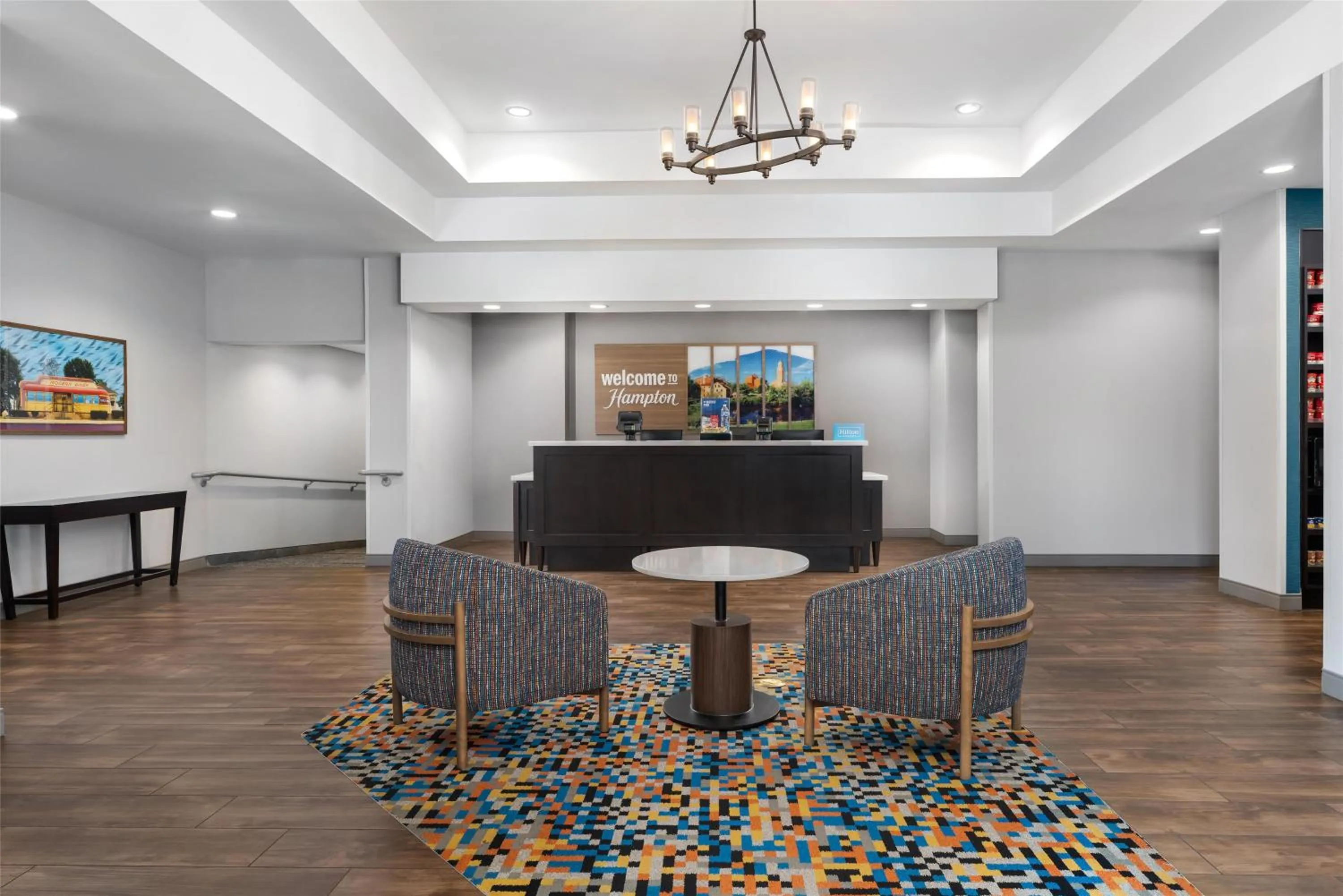 Lobby or reception in Hampton Inn-Pawtucket, RI