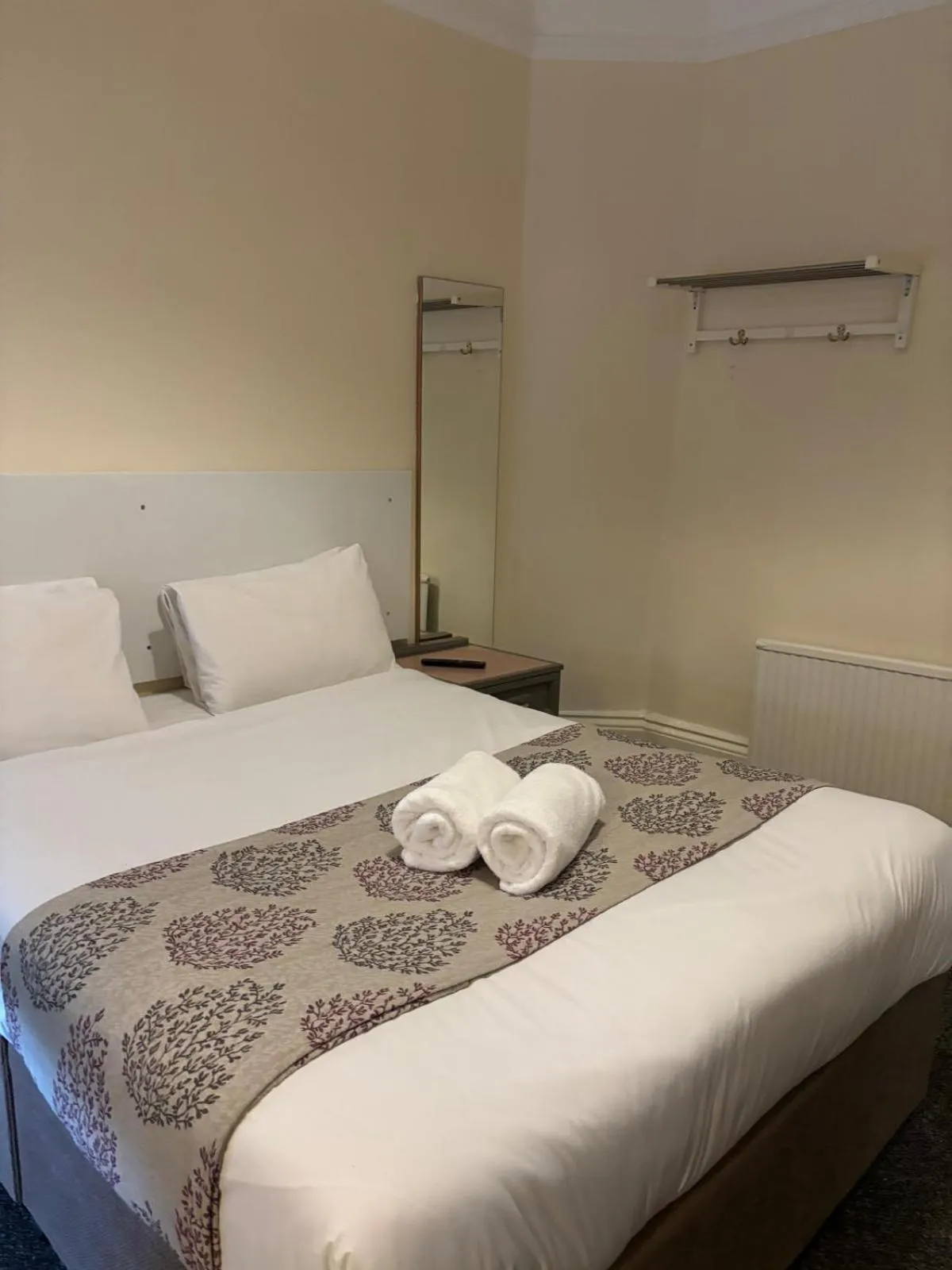 Bed in The Tudor House Hotel