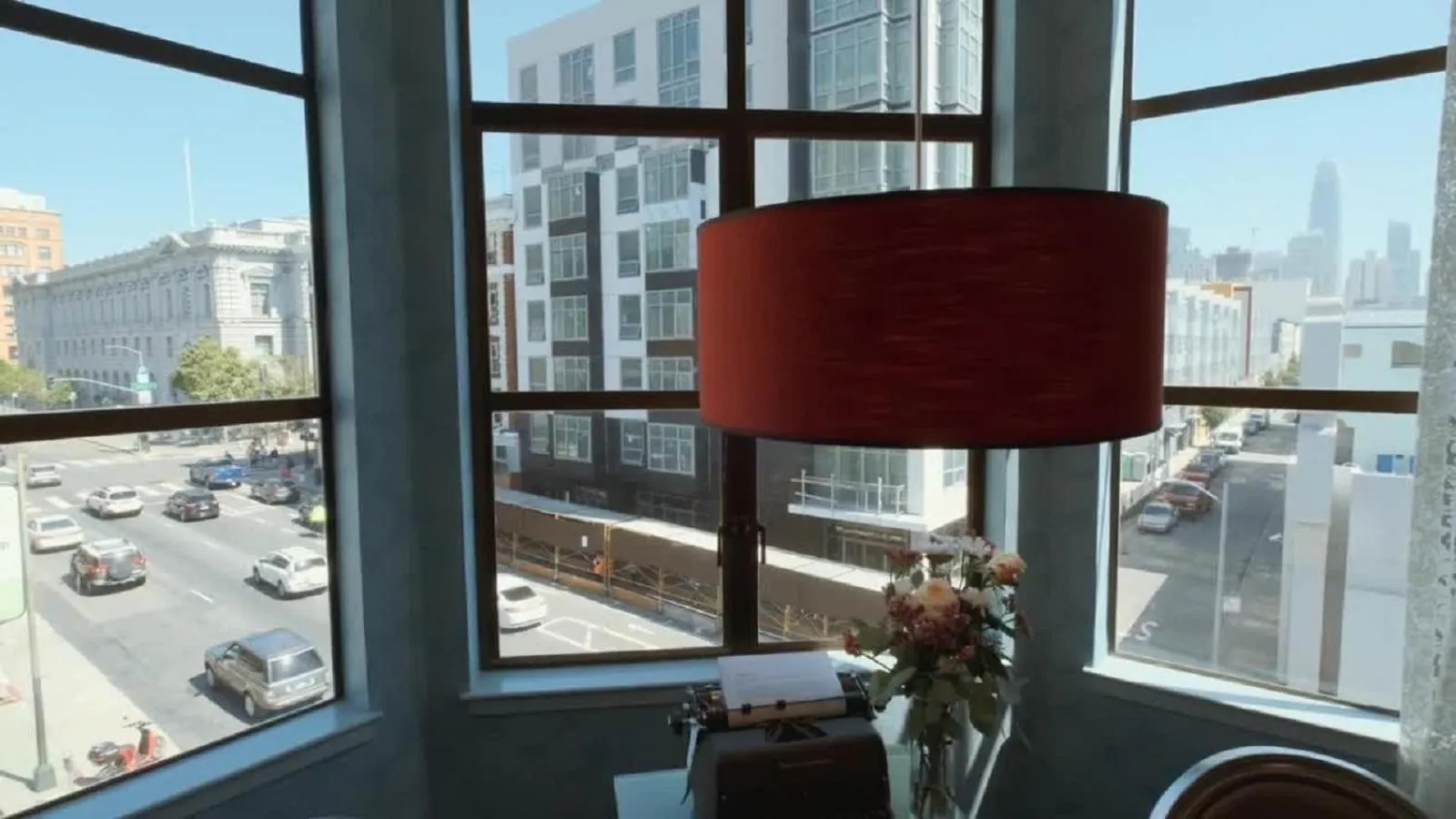 City view in Hotel Fiona