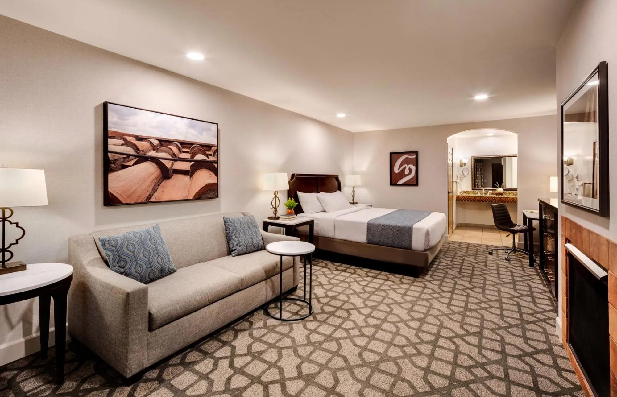 Bed in Ayres Hotel Redlands - Loma Linda