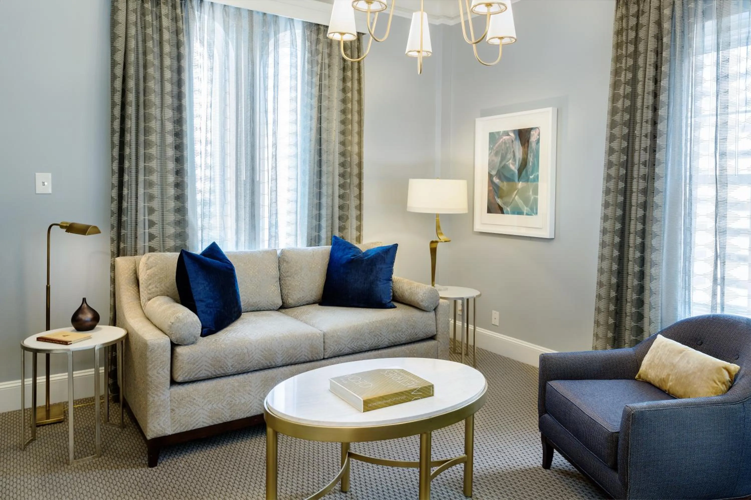 Living room in The Lancaster Hotel