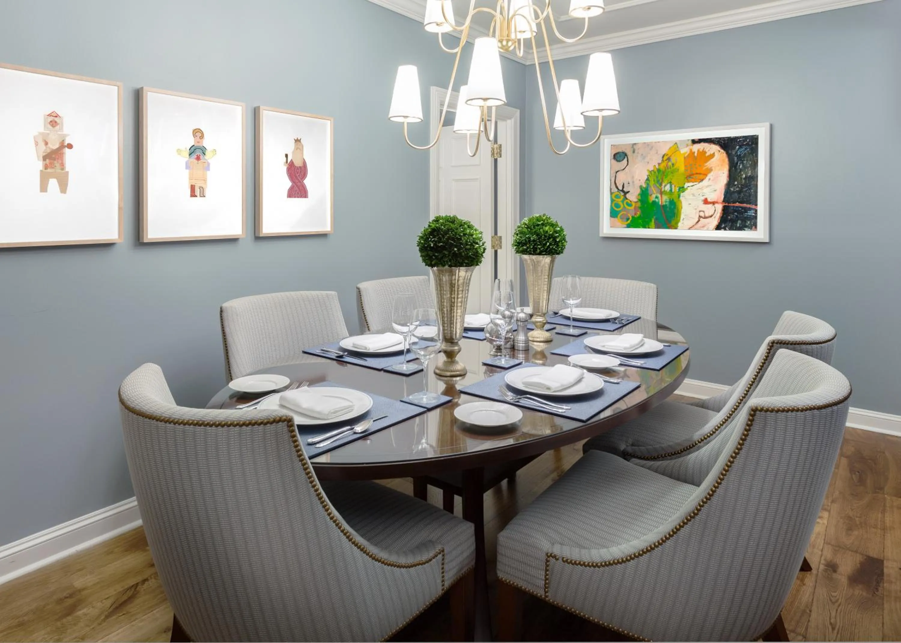 Dining area in The Lancaster Hotel