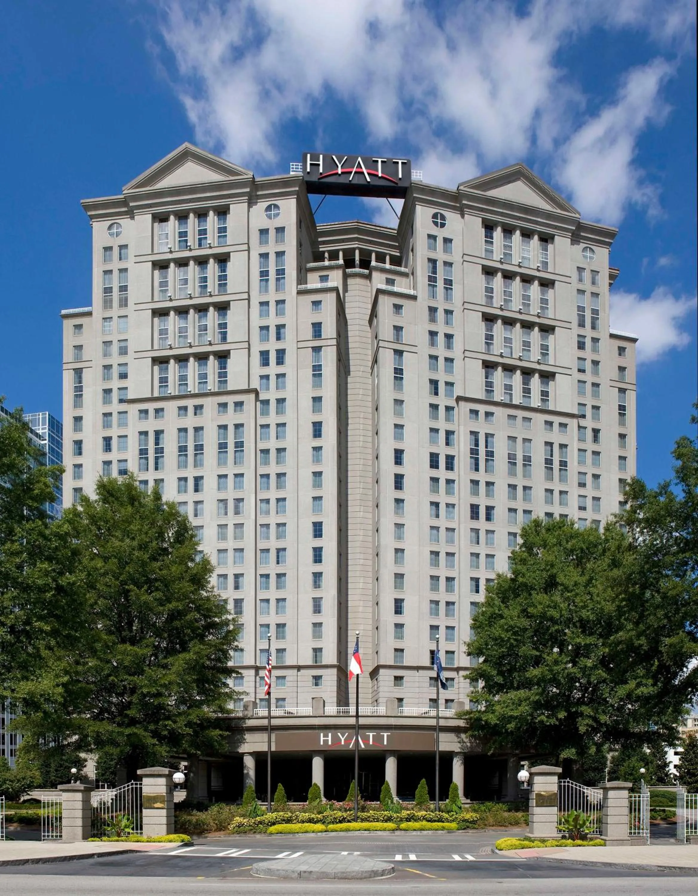 Property building in Grand Hyatt Atlanta in Buckhead