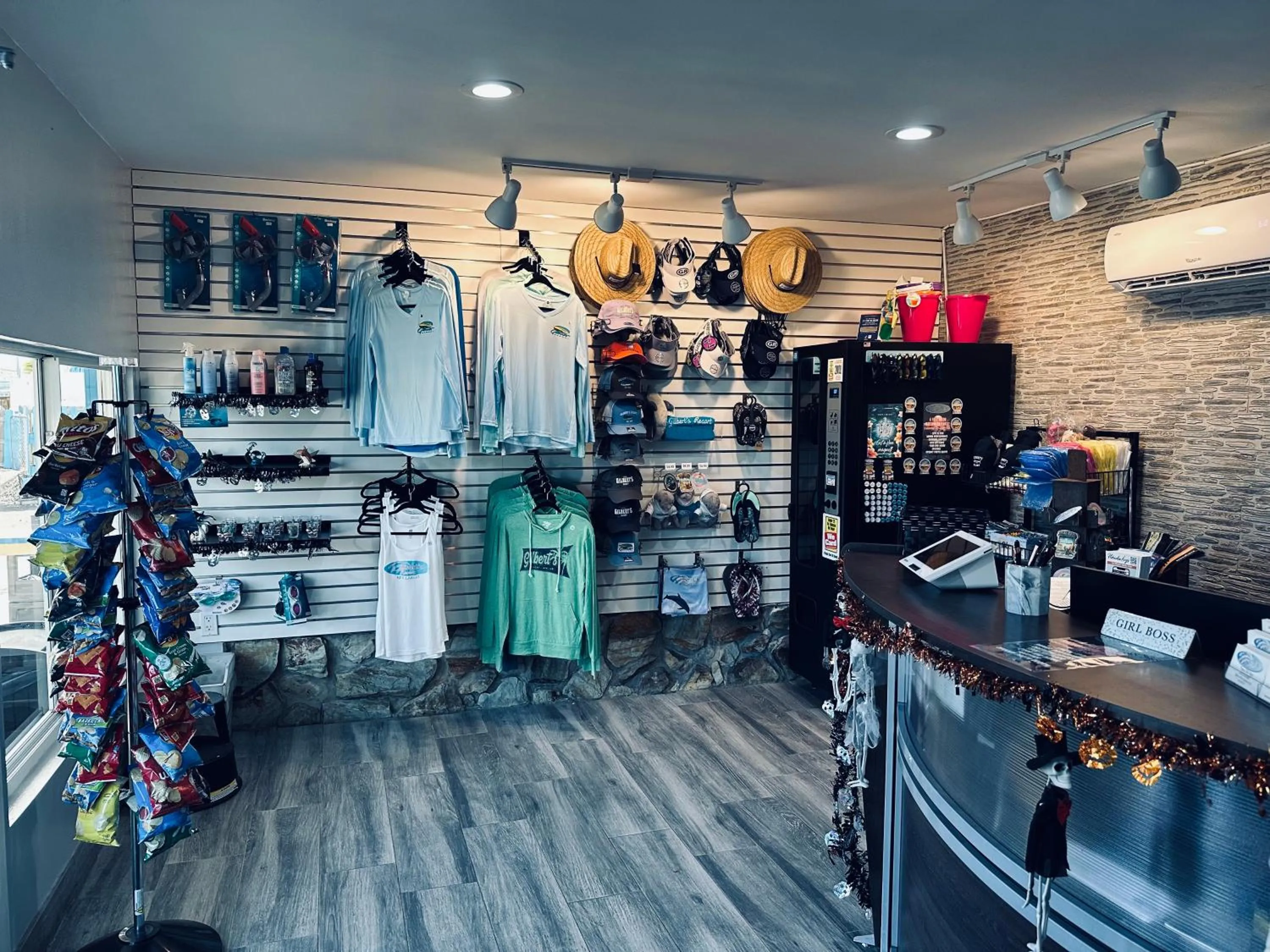 Lobby or reception in Gilbert's Resort