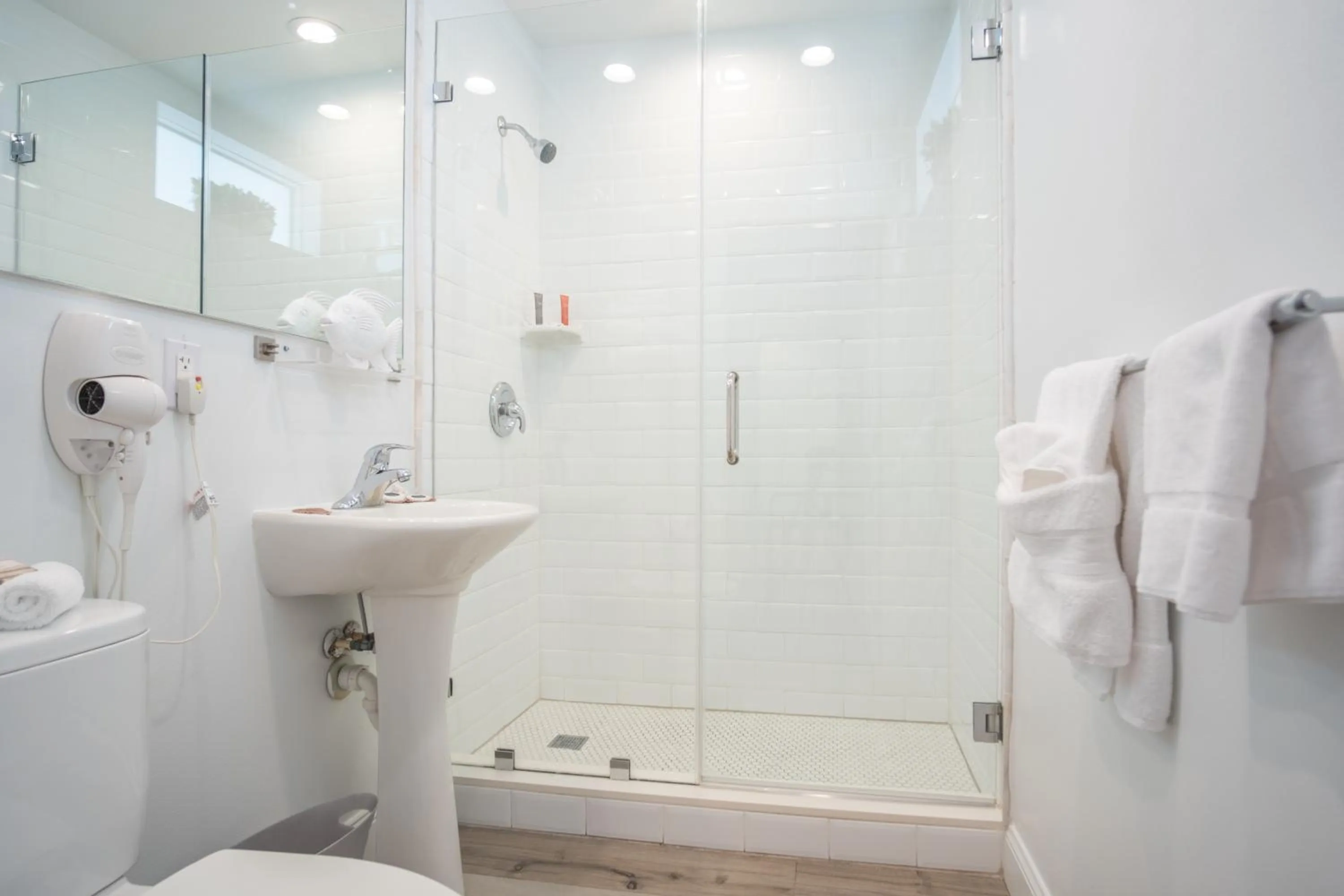 Shower in Gilbert's Resort