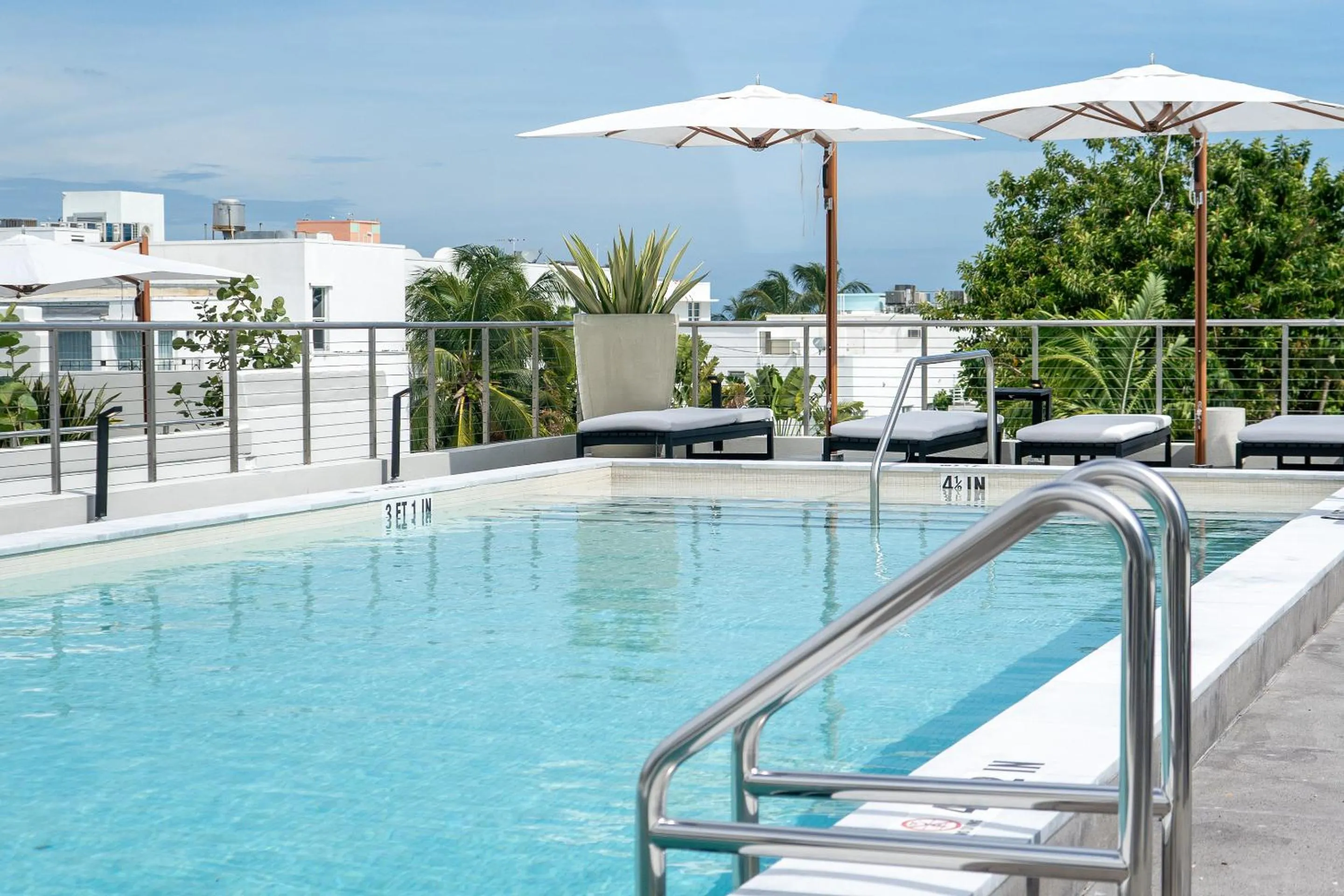 Swimming pool in Nassau Suite South Beach, an All Suite Hotel