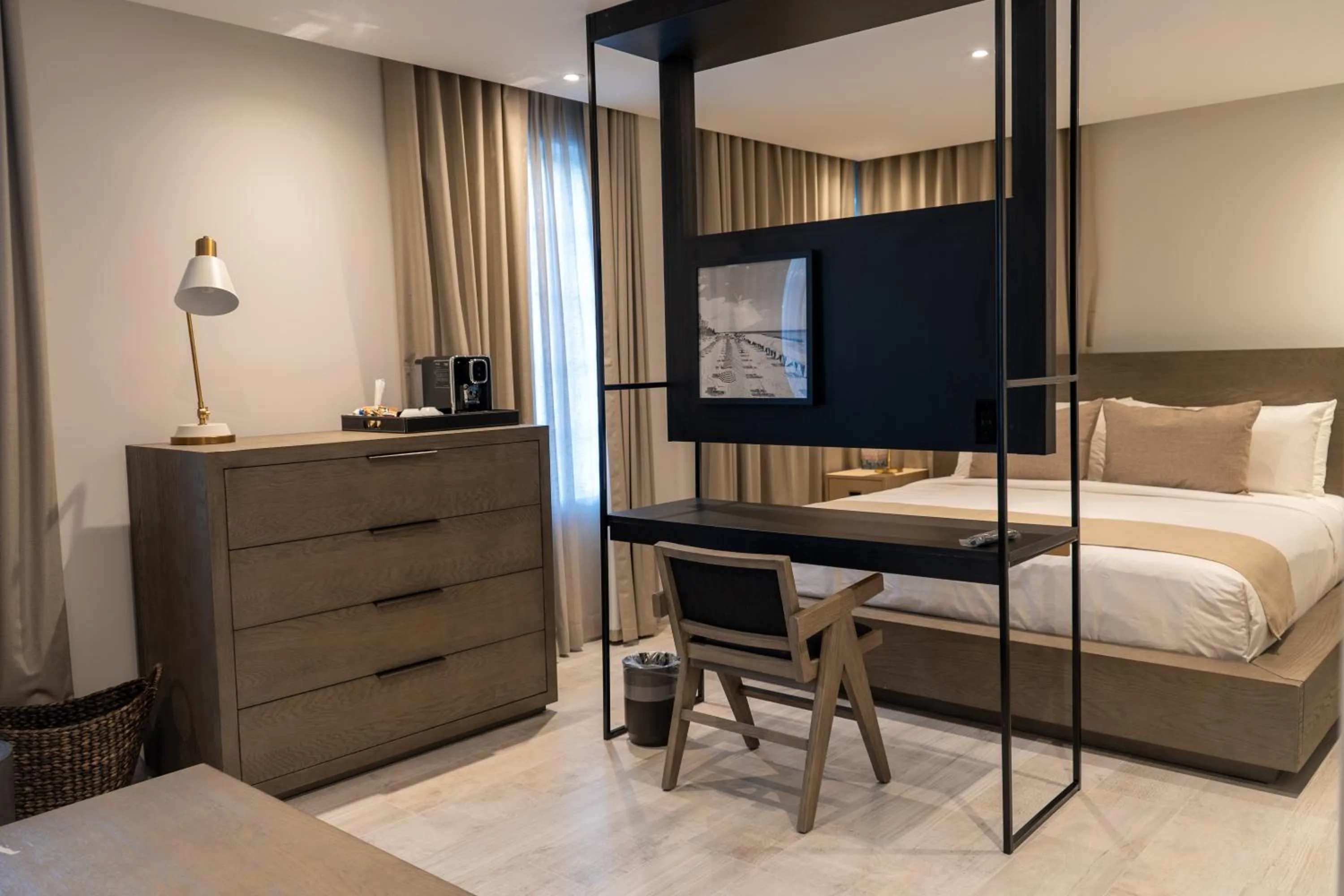 Bed in Nassau Suite South Beach, an All Suite Hotel