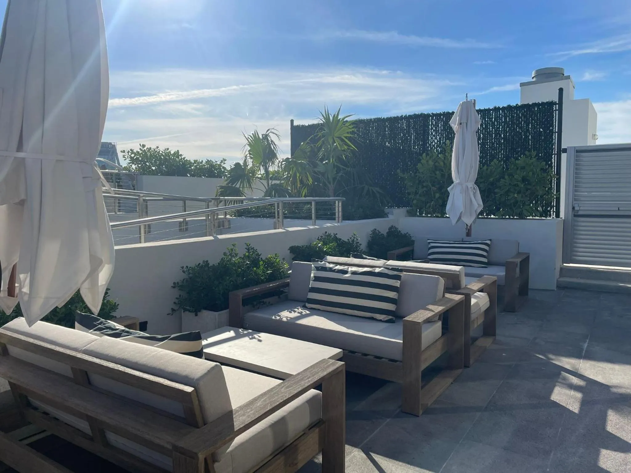 Patio in Nassau Suite South Beach, an All Suite Hotel