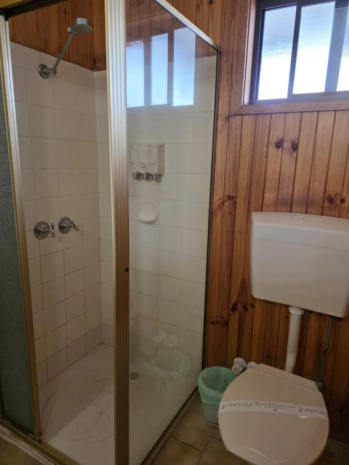 Shower in Country Roads Motor Inn
