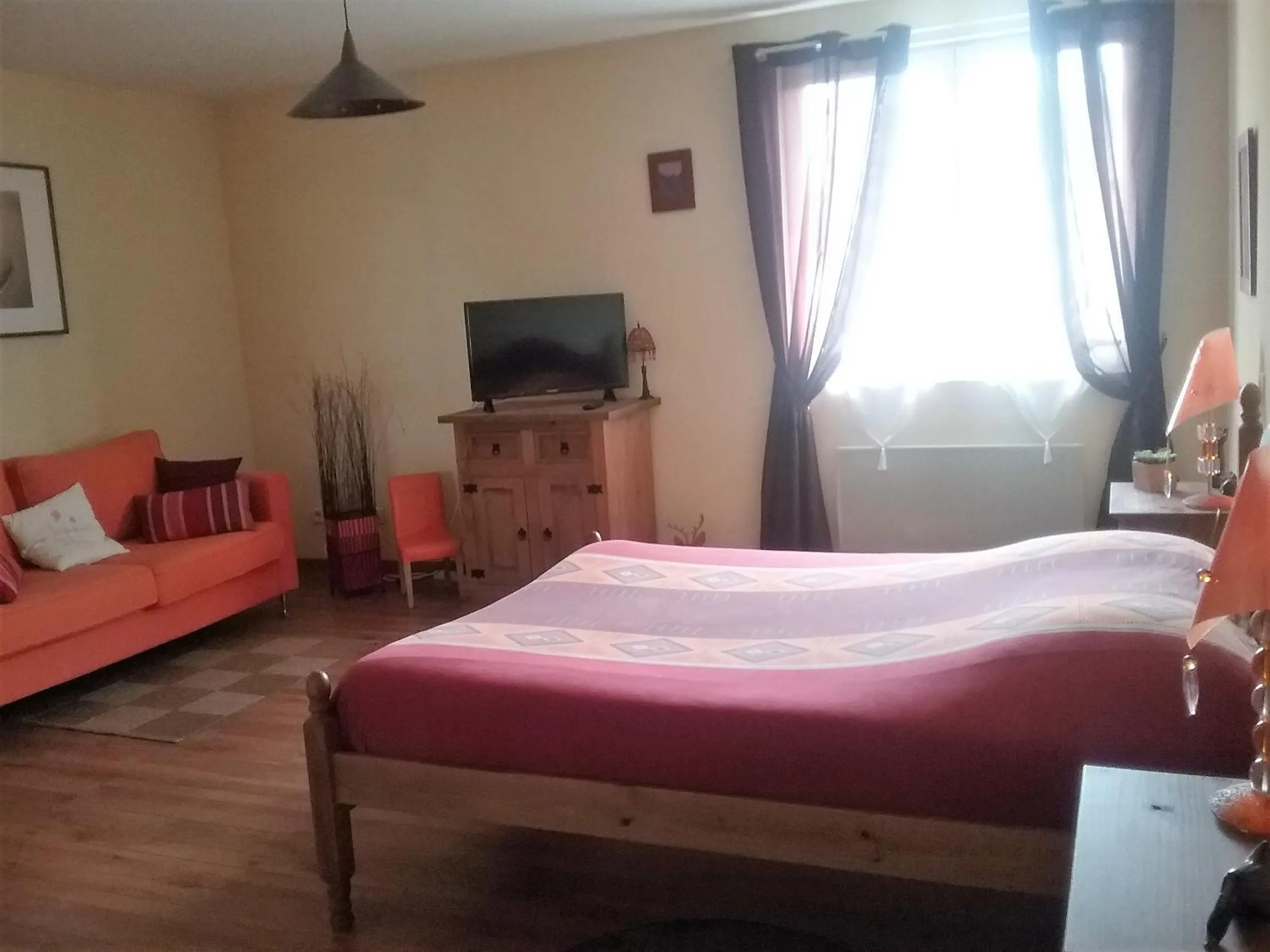 Bed in Les Chambres de la Nied