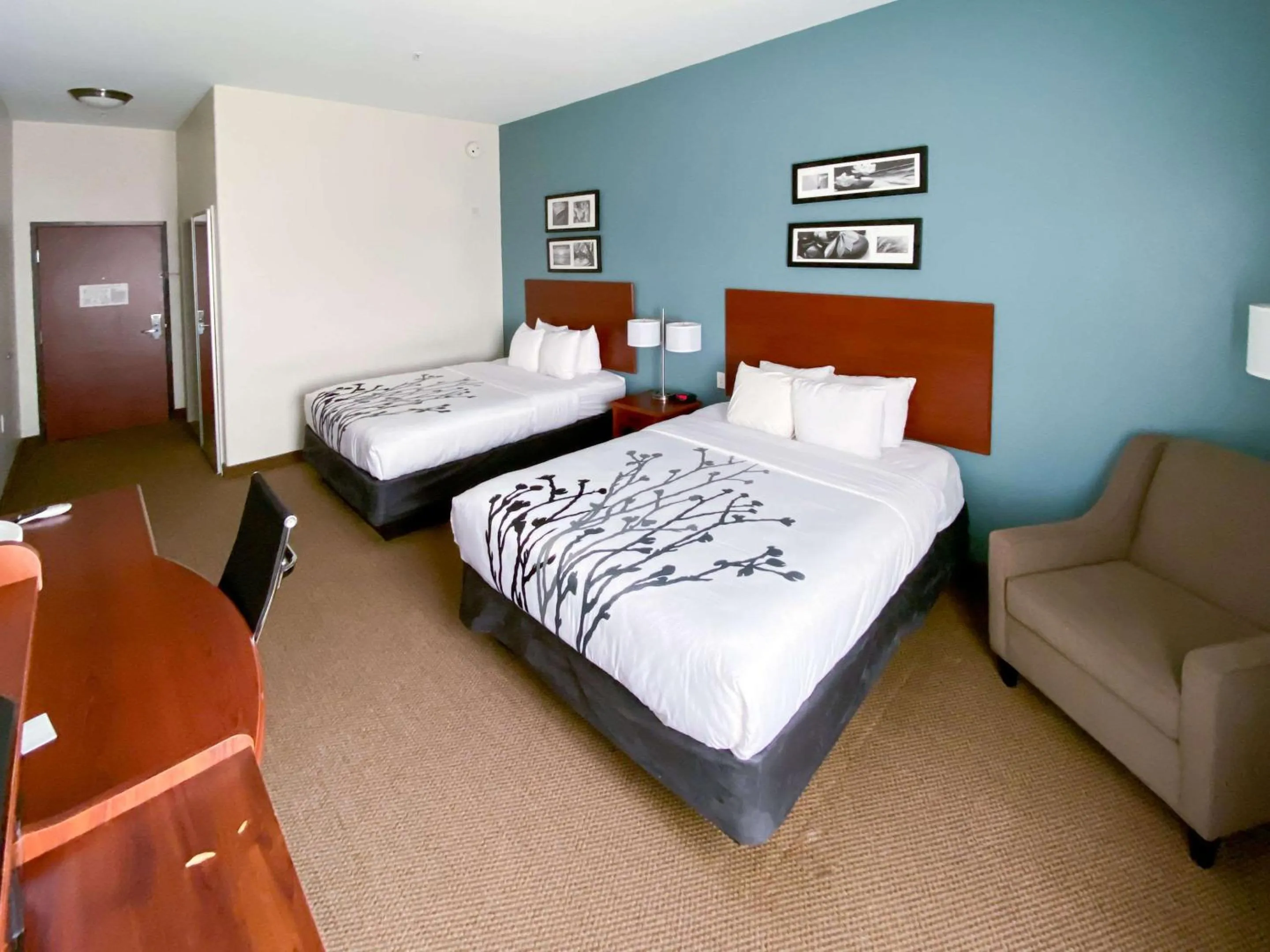 Photo of the whole room, Bed in Sleep Inn & Suites Pearland - Houston South