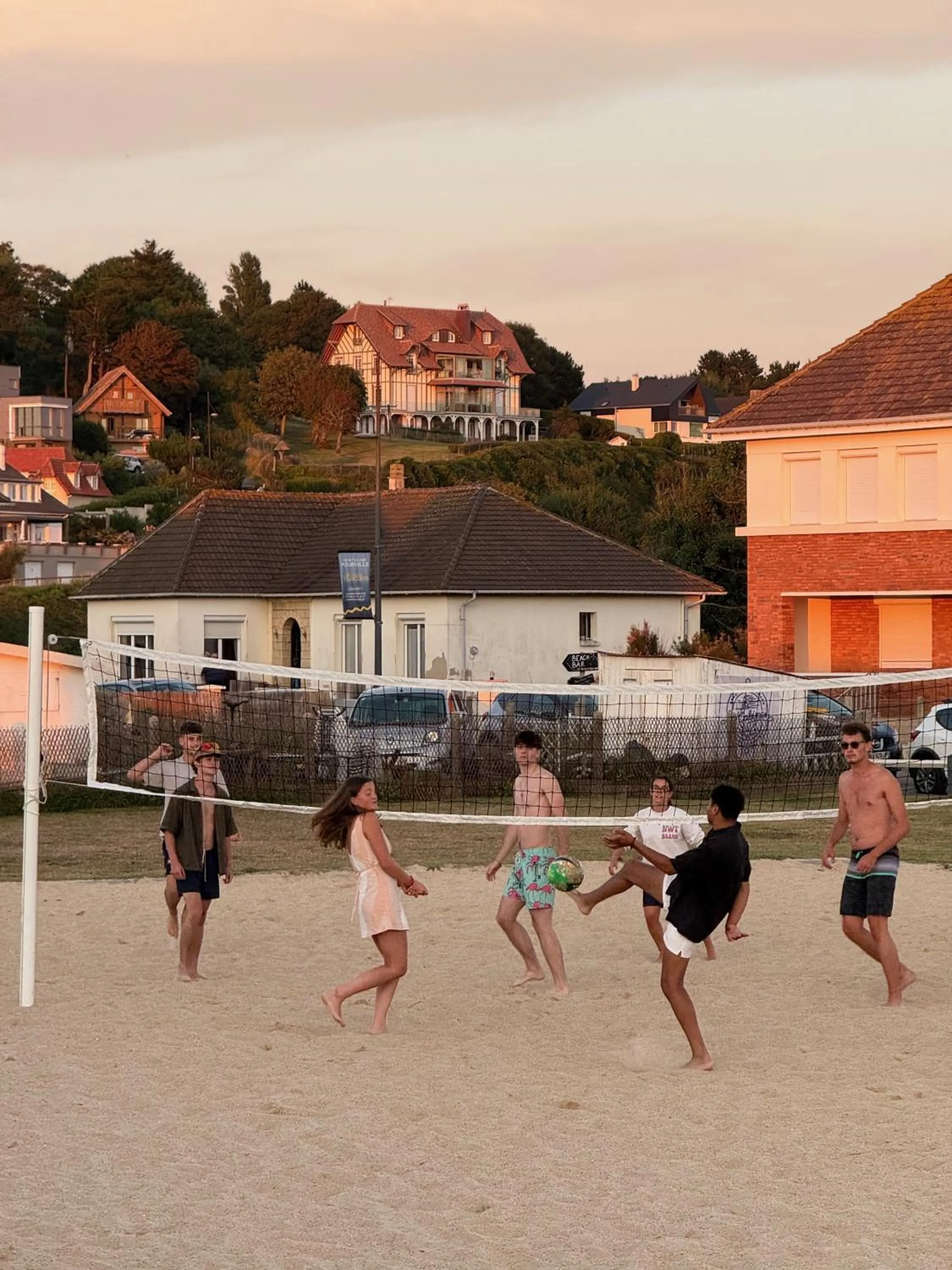 Beach in The Old Fenwick House