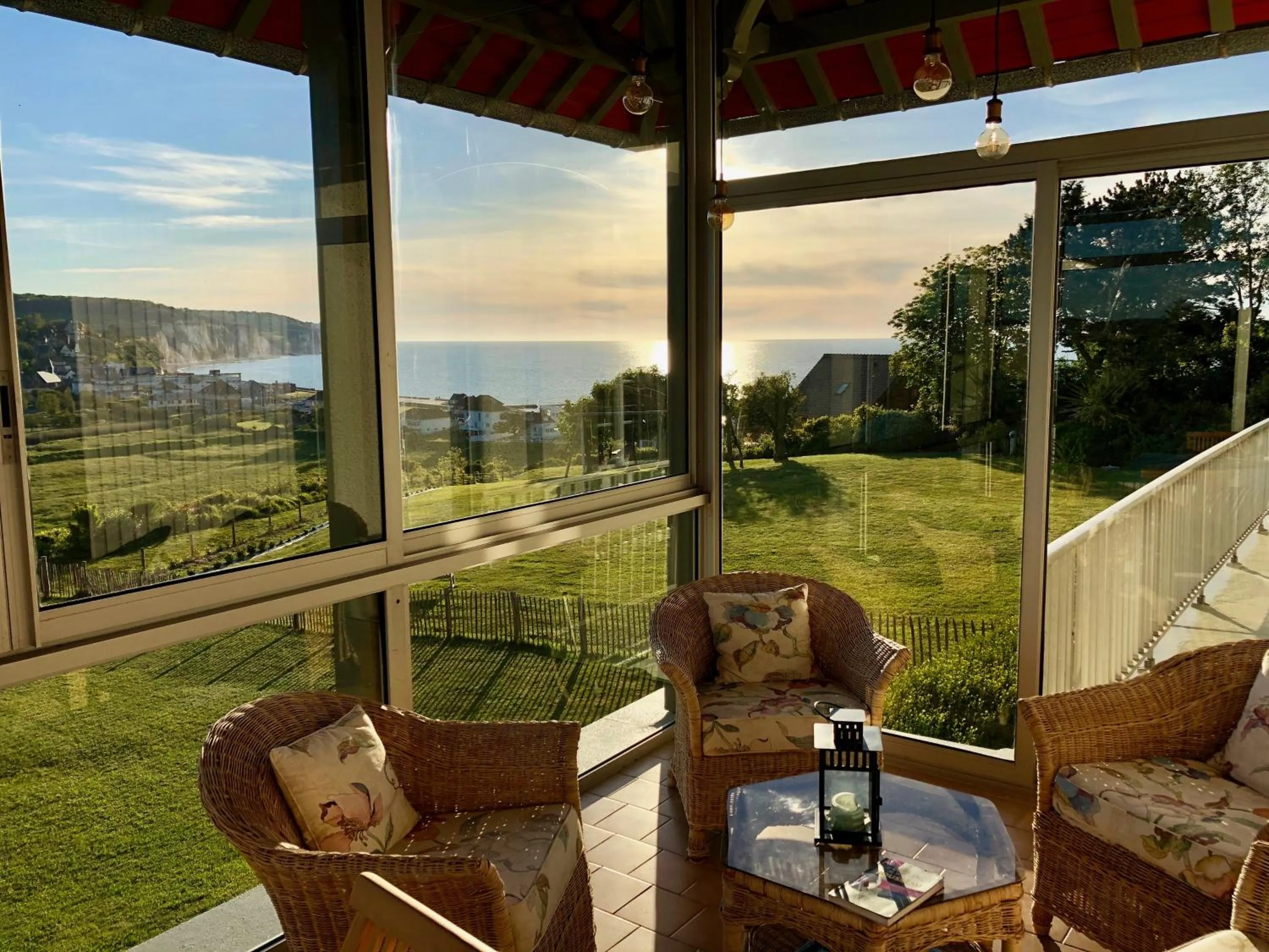 Patio in The Old Fenwick House