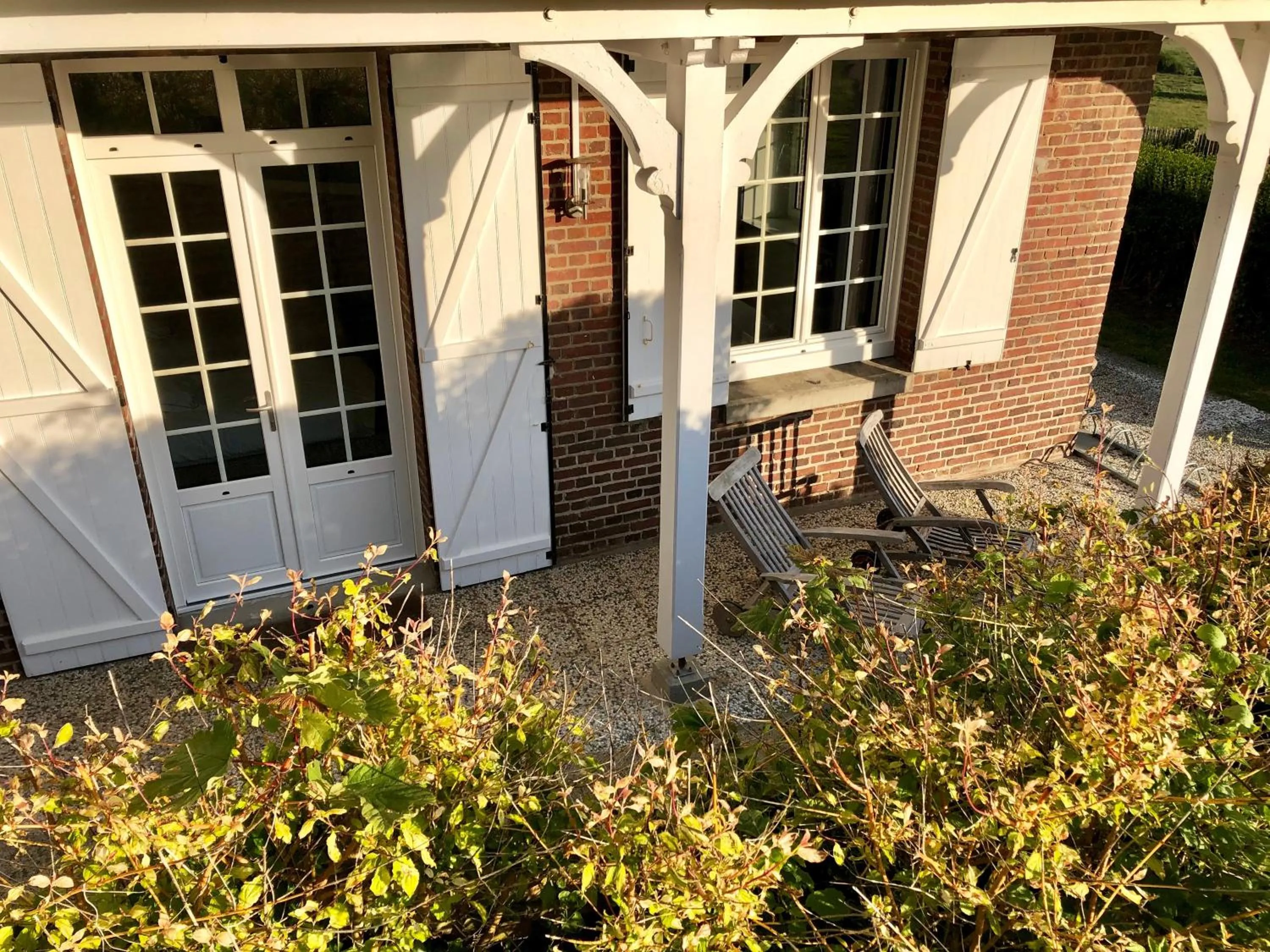Patio in The Old Fenwick House