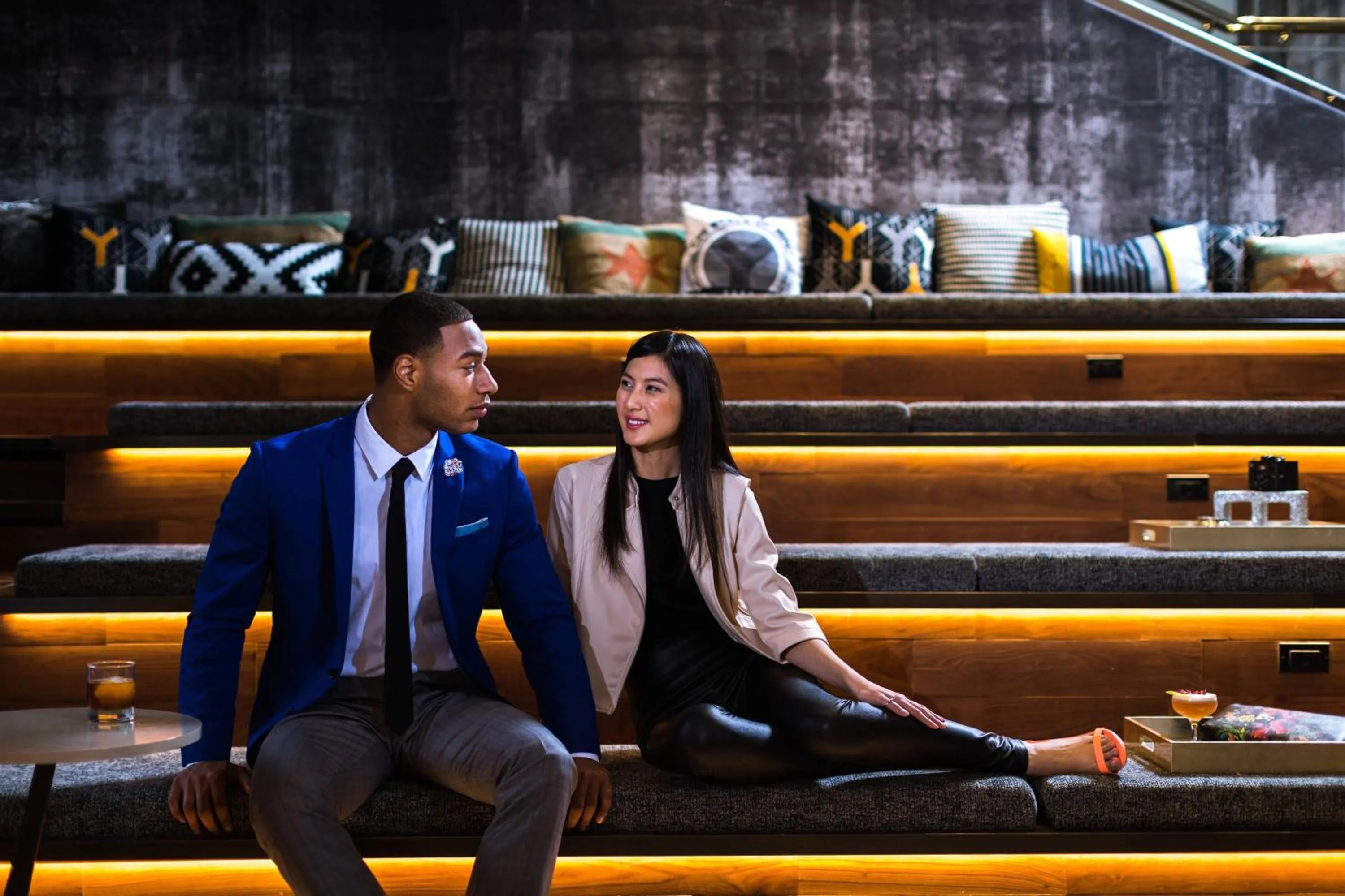 Lounge or bar in Renaissance Chicago Downtown Hotel