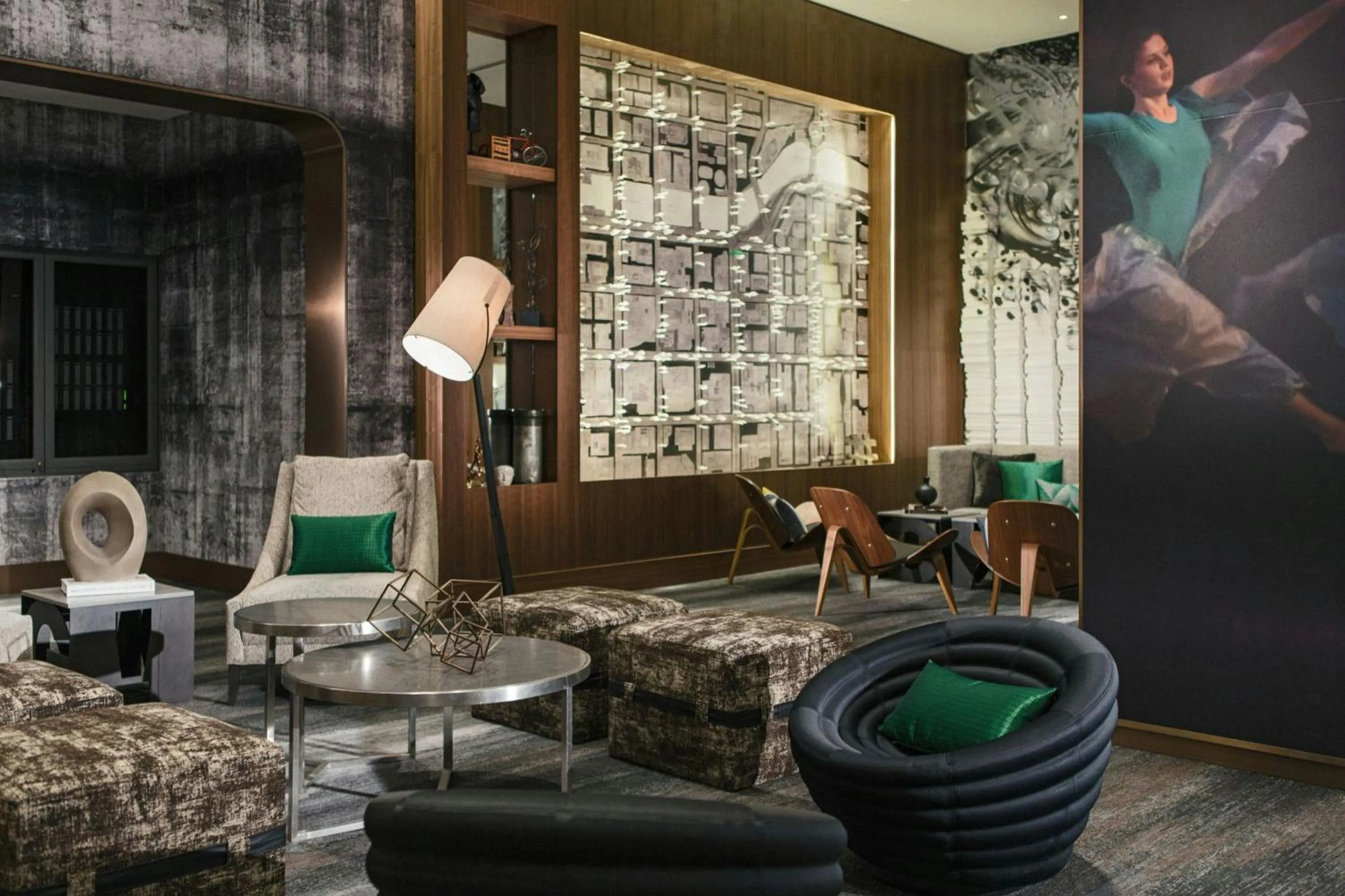 Lobby or reception in Renaissance Chicago Downtown Hotel