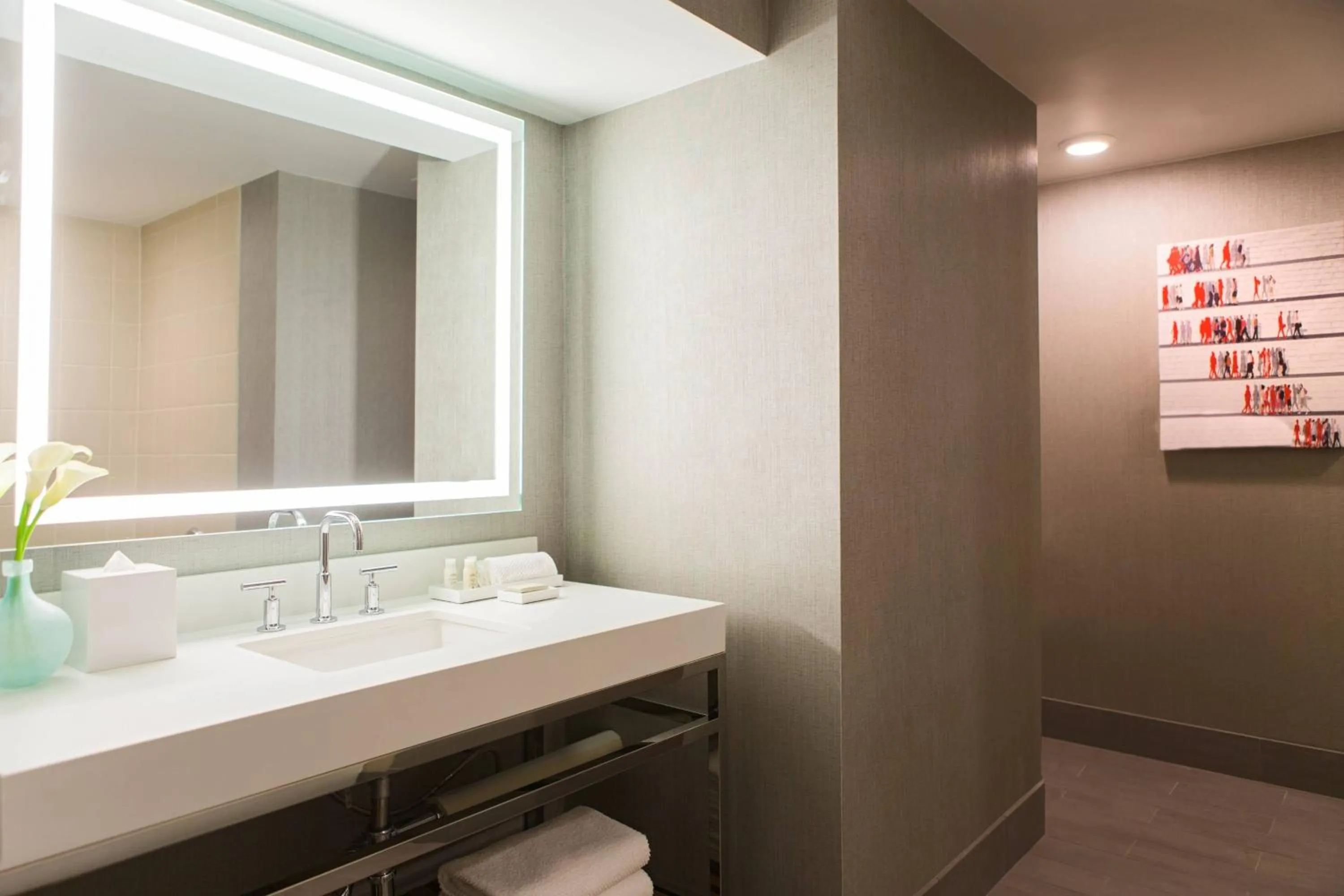 Bathroom in Renaissance Chicago Downtown Hotel