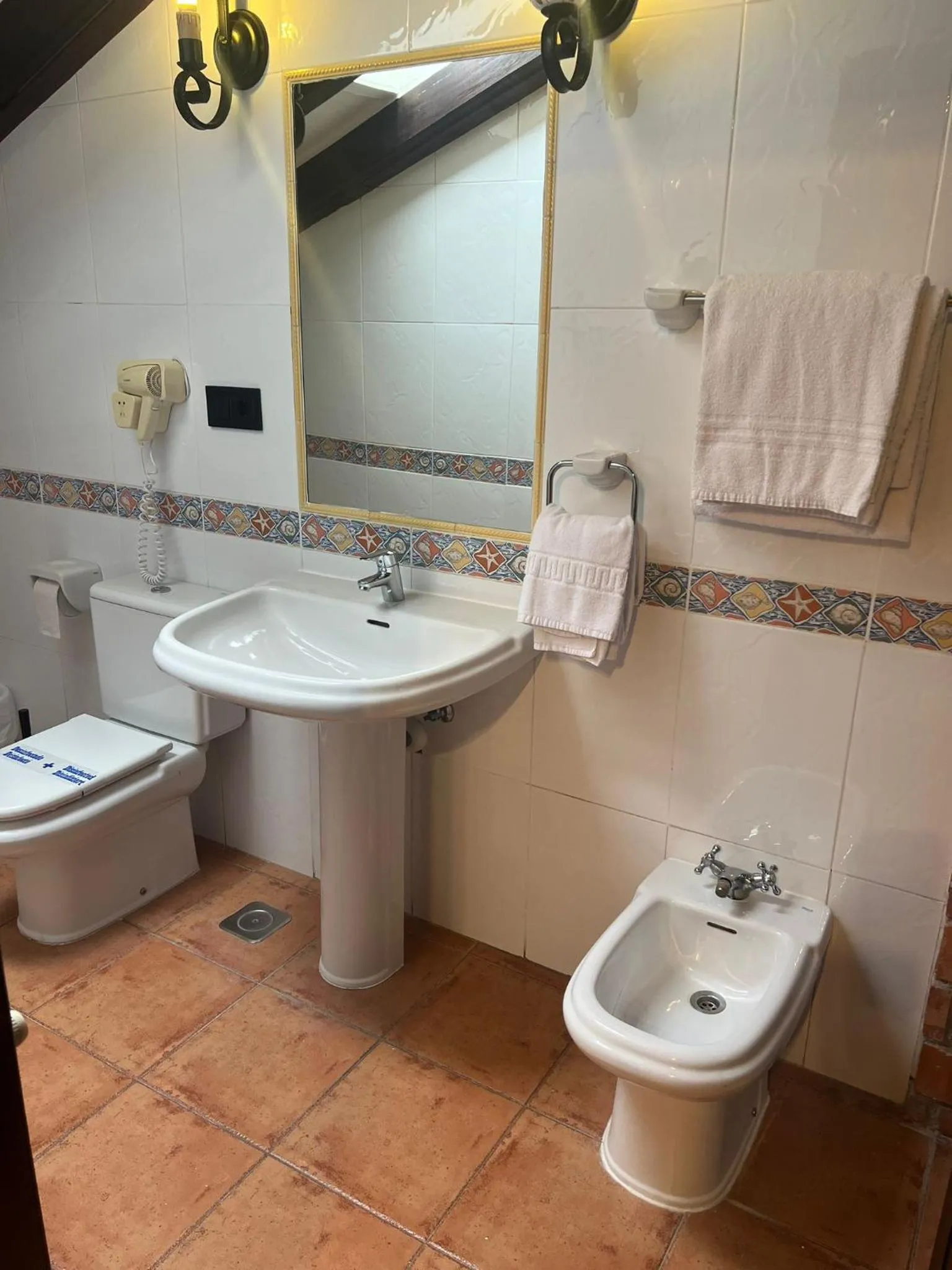 Bathroom in Hotel El Bricial