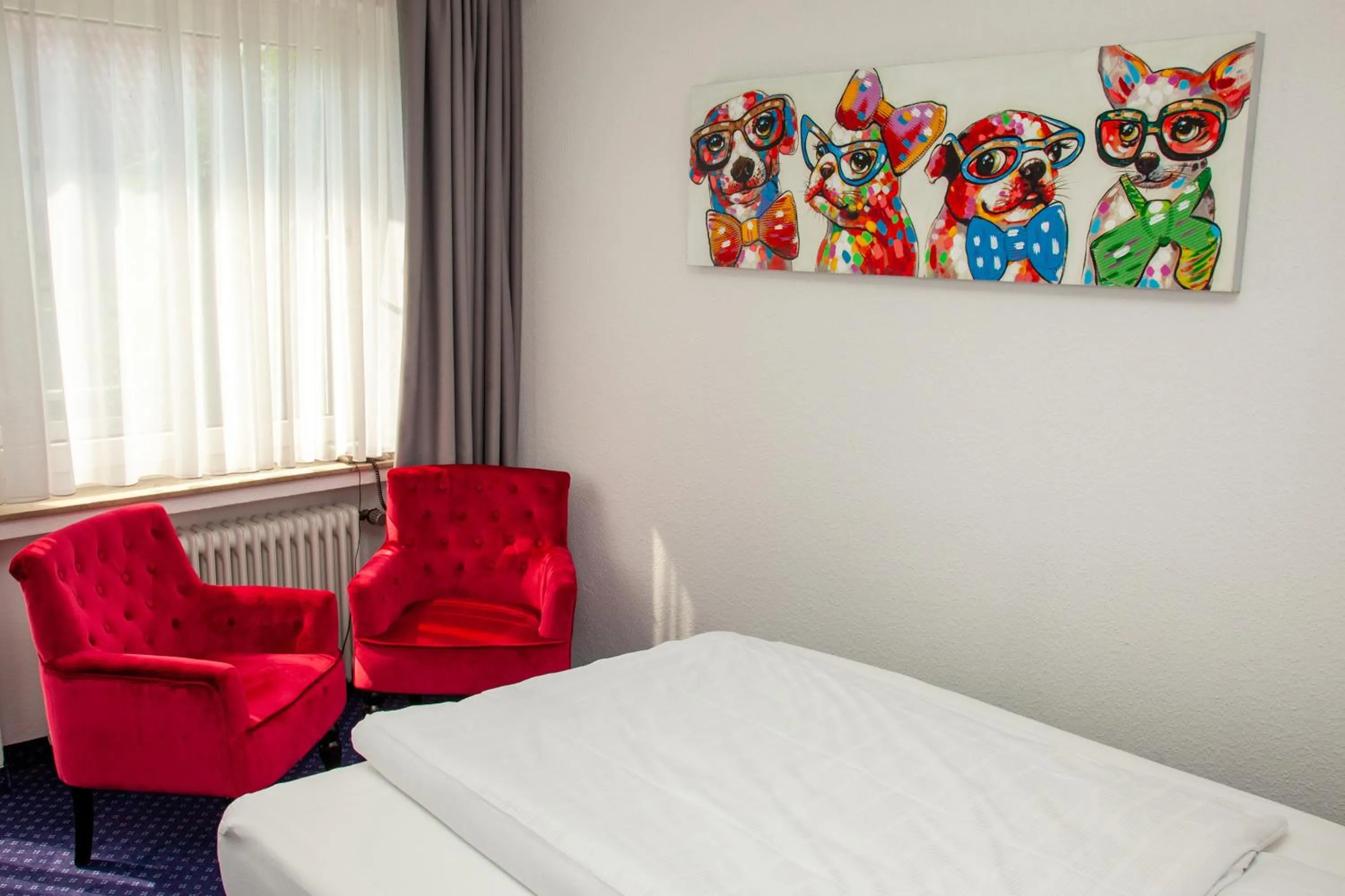 Bed in Hotel Lammerts