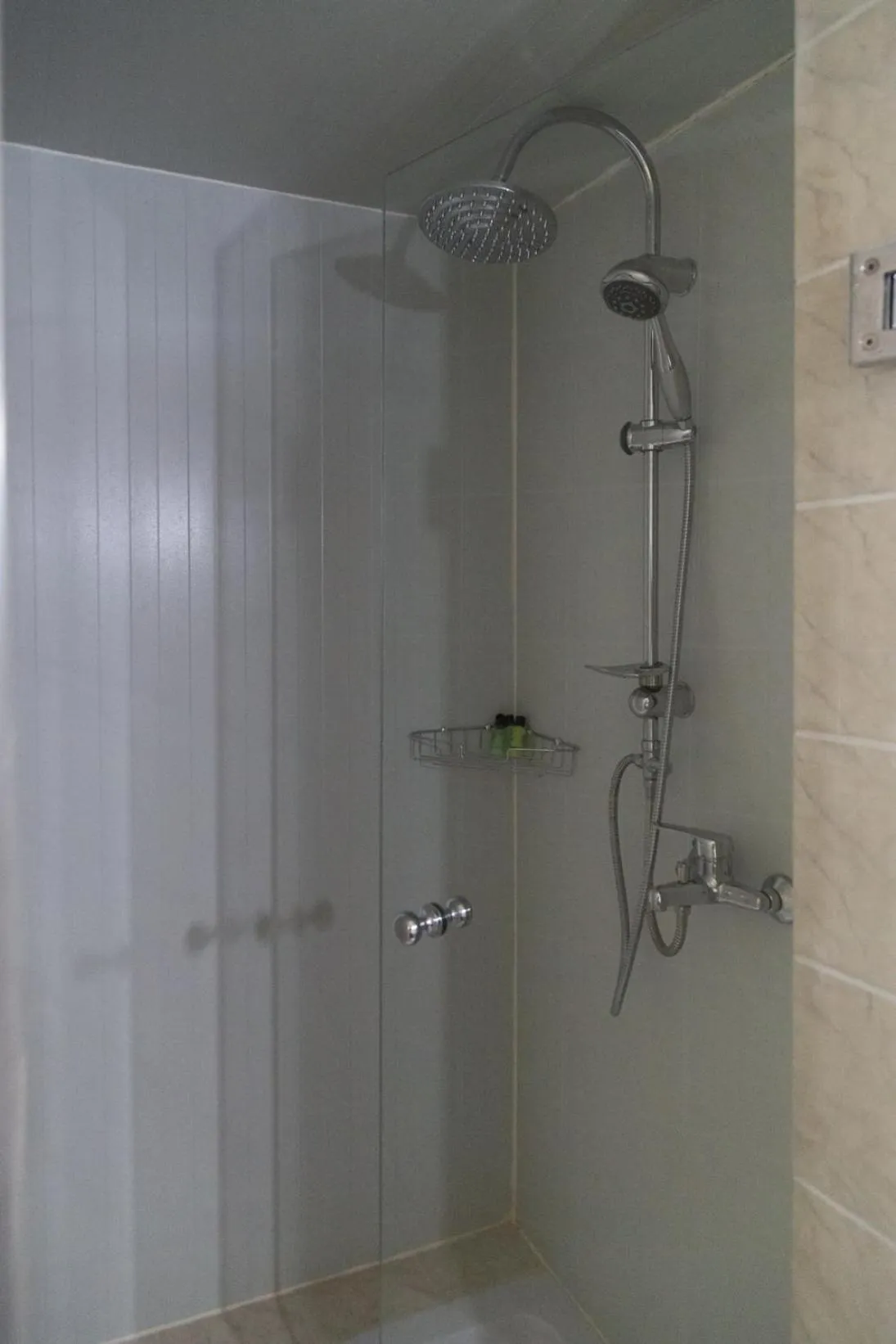 Shower in Poseidon Apartments and Villas by the Sea