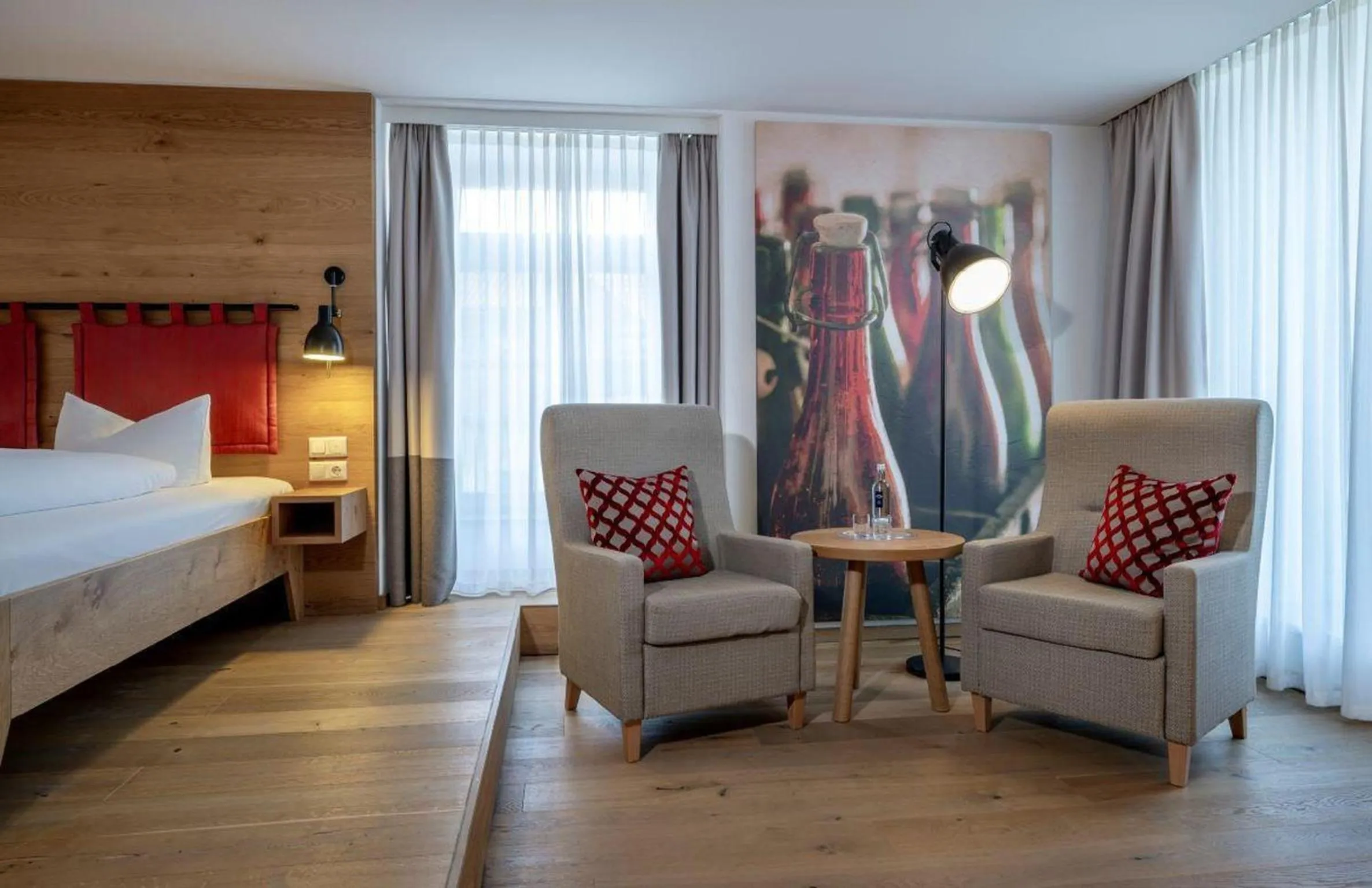 Bed in Landgasthof Kammbräu