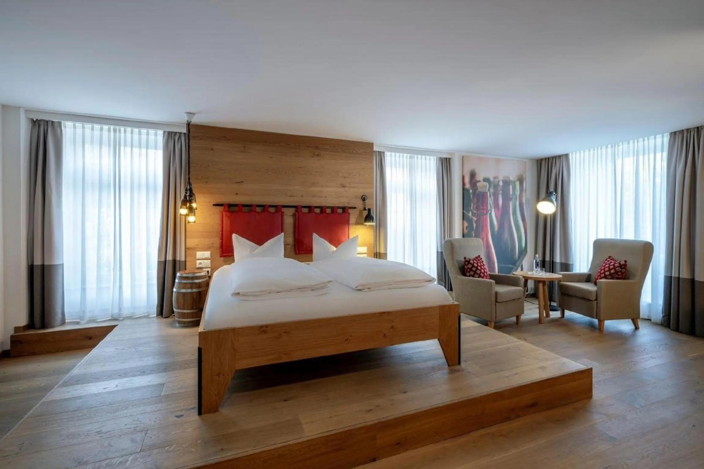 Bed in Landgasthof Kammbräu