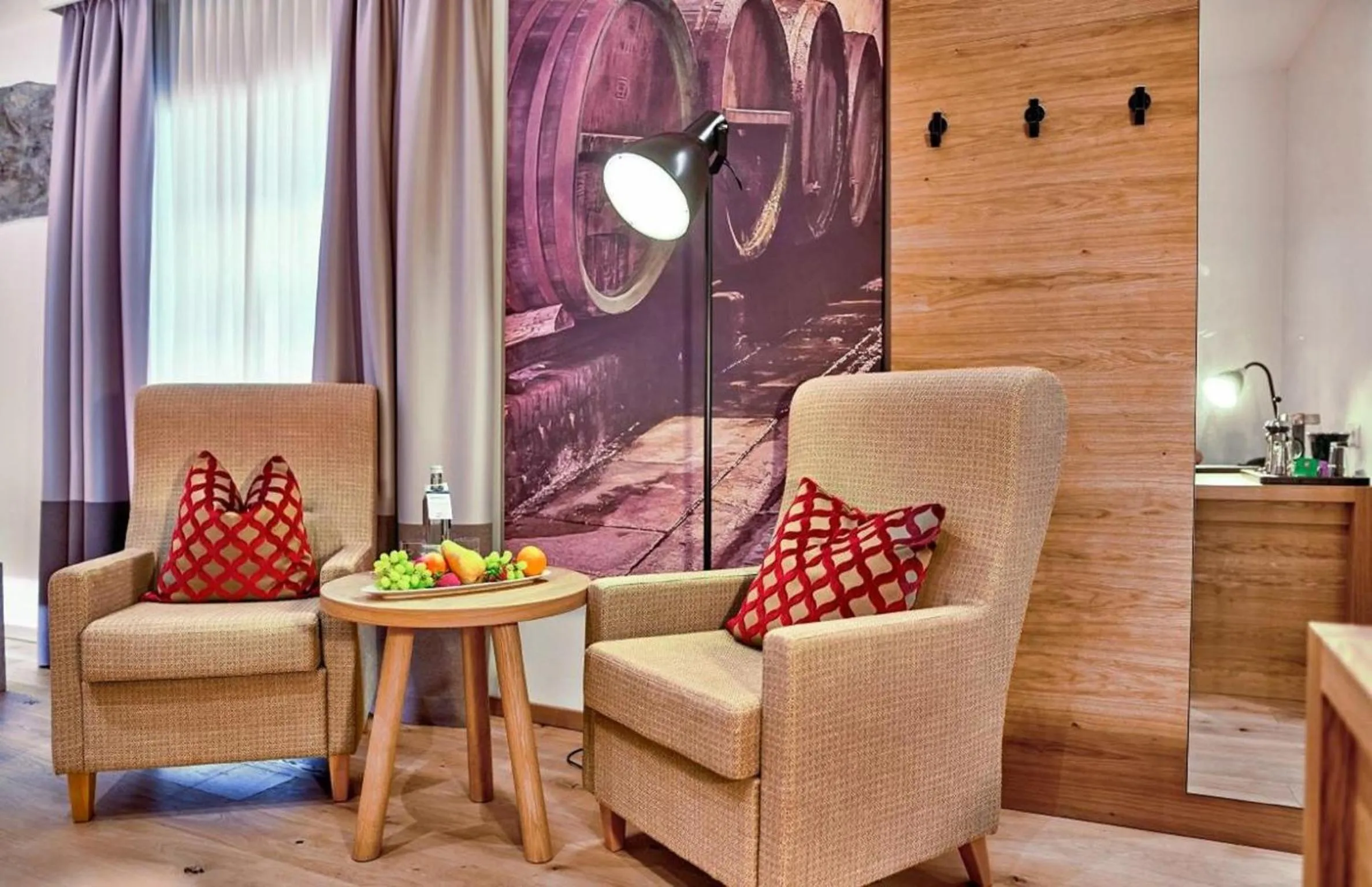 Seating area in Landgasthof Kammbräu